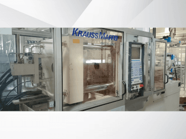 Makine  Krauss Maffei 125-520 C1 - Önden görünüm