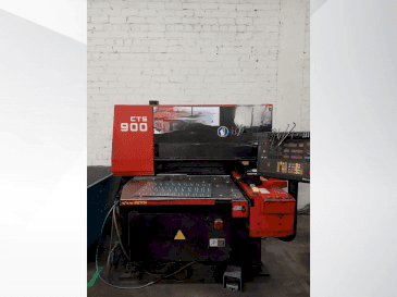 Makine  AMADA CTS-900 - Önden görünüm