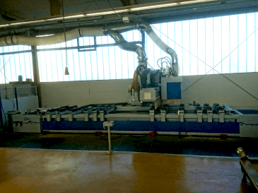 Makine Weeke Optimat BHC 655 - Önden görünüm
