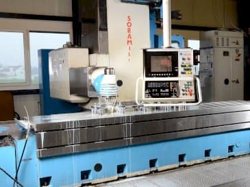 Makine  Soraluce Soramill SL 4000 - Önden görünüm