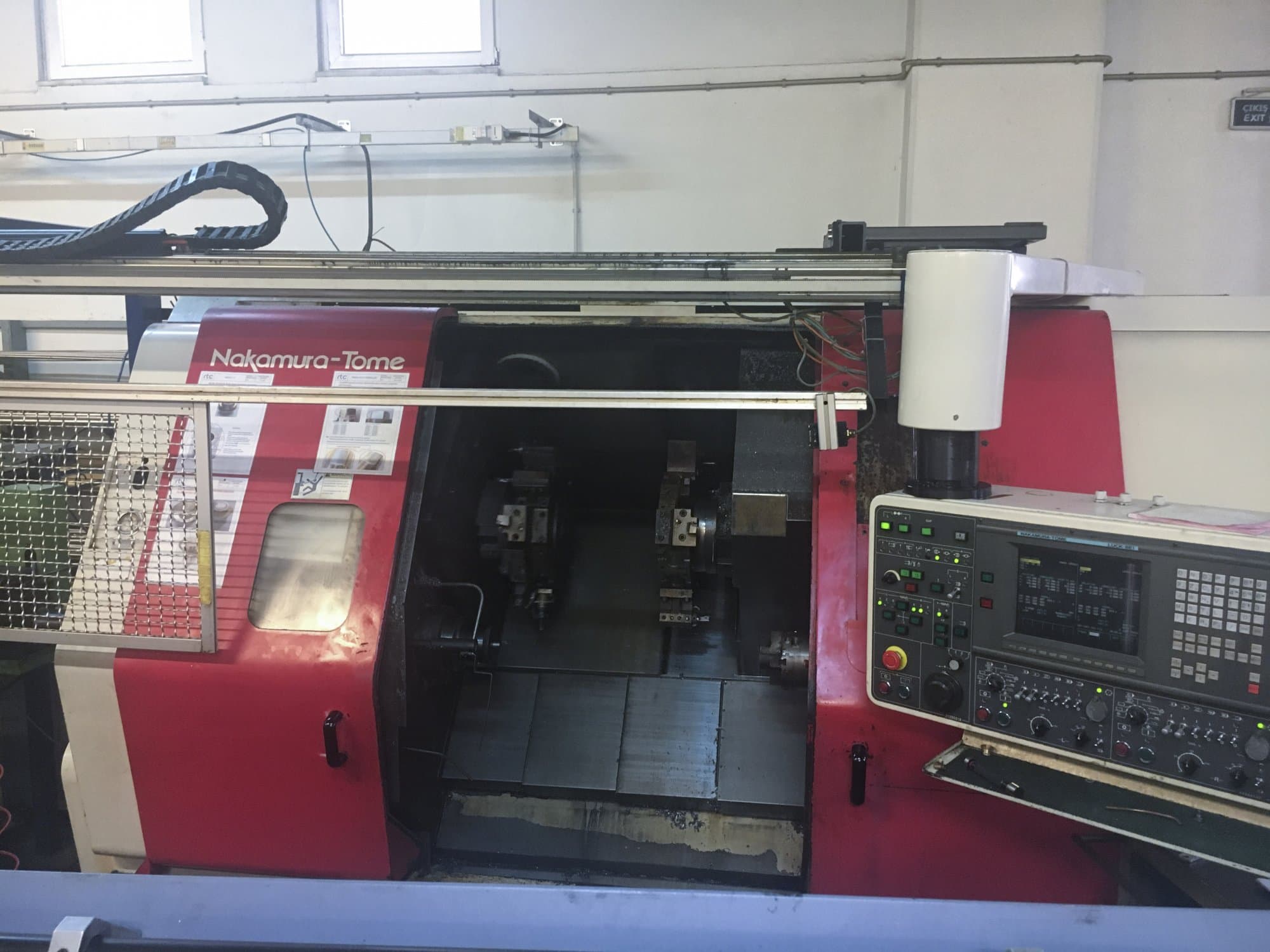 Makine  1 NAKAMURA-TOME - Önden görünüm TW-20 MMY