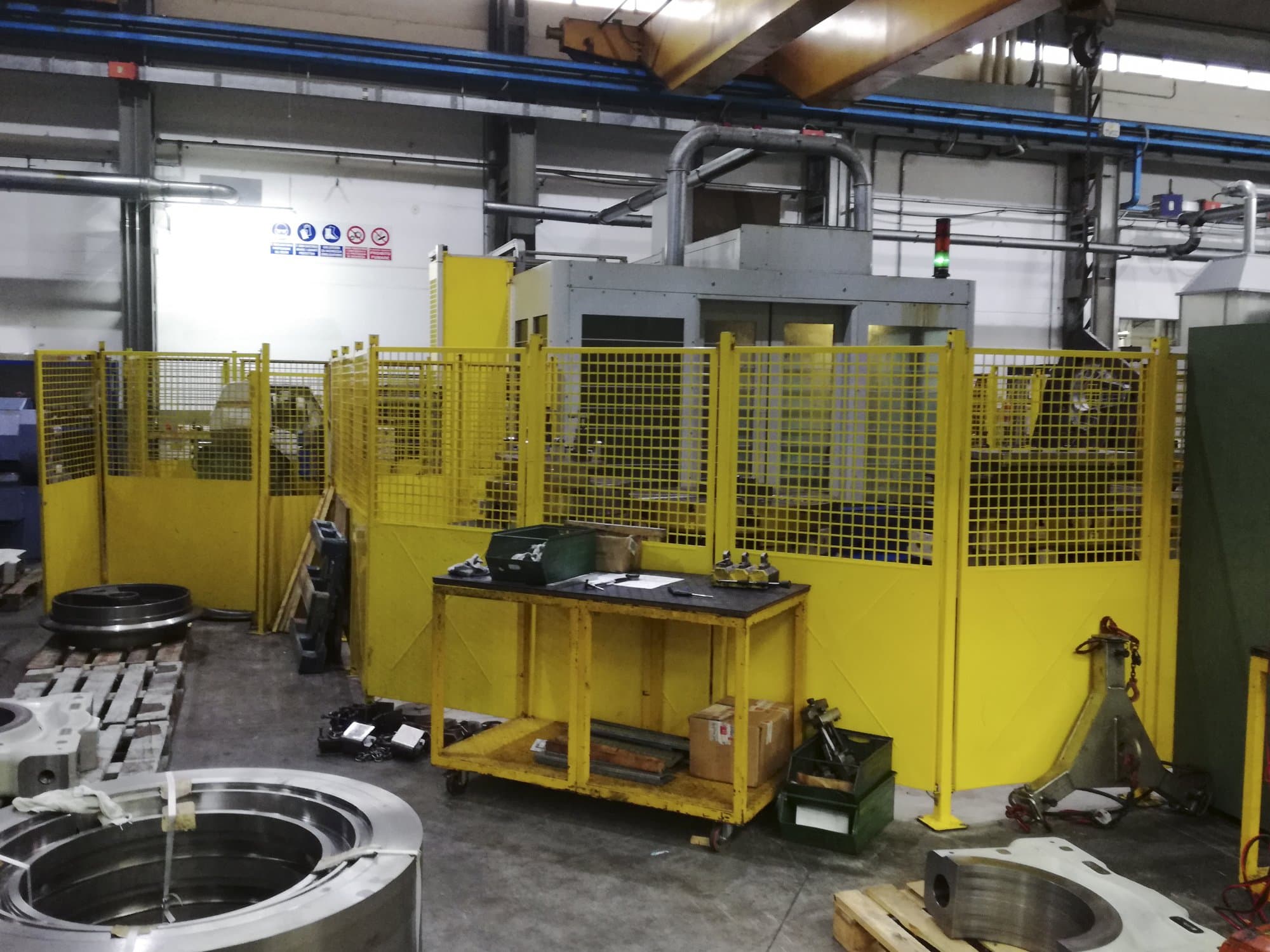 Makine  Mandelli - Önden görünüm M8 UT