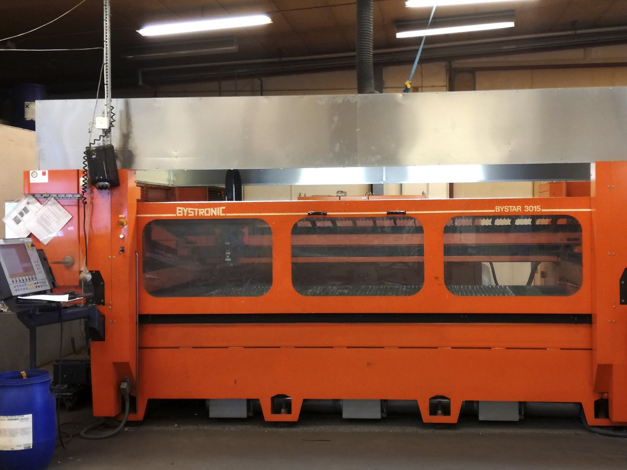 Makine Bystronic - Önden görünüm Bystar 3015