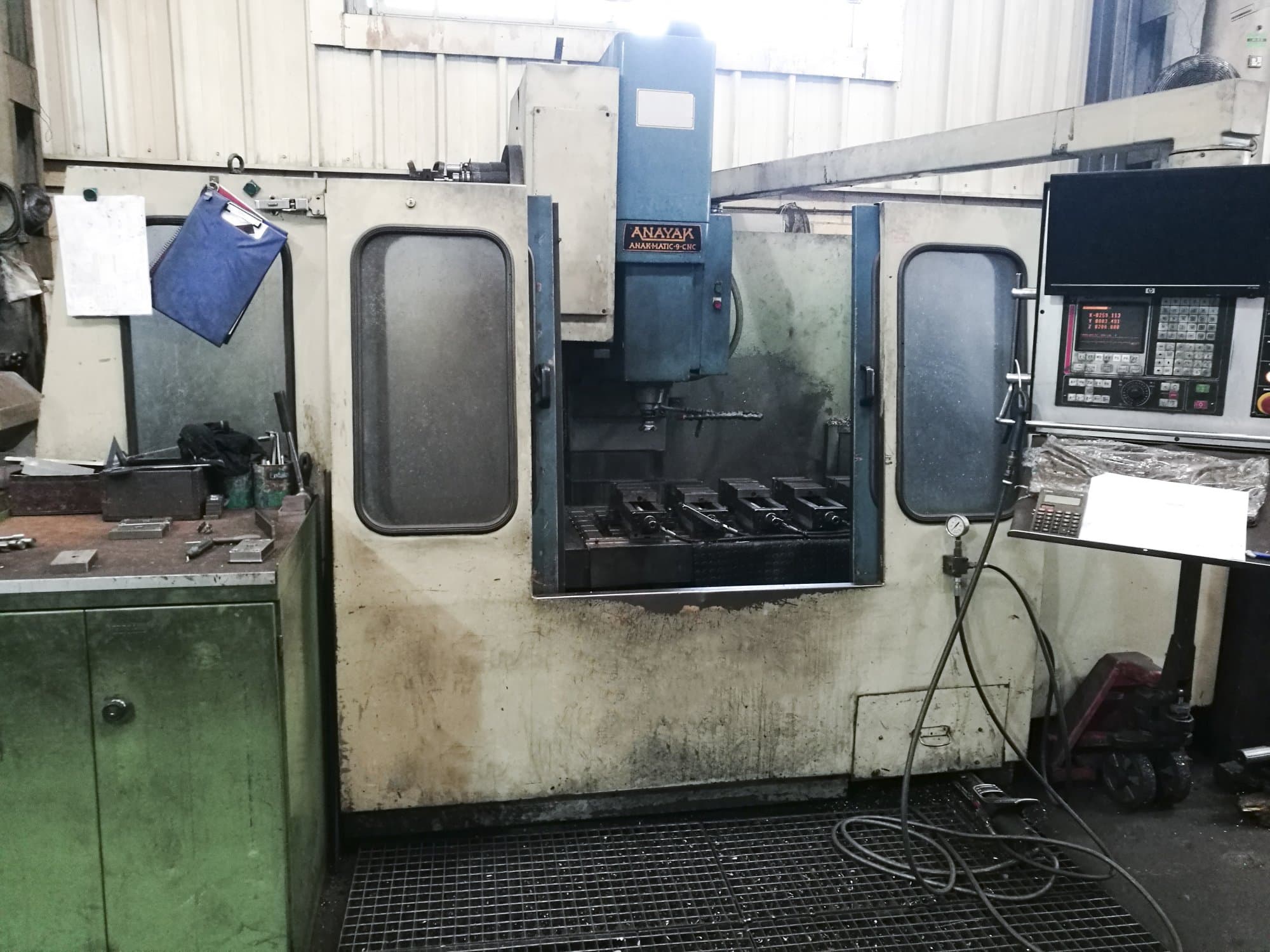 Makine  ANAYAK - Önden görünüm ANAK MATIC-9 CNC