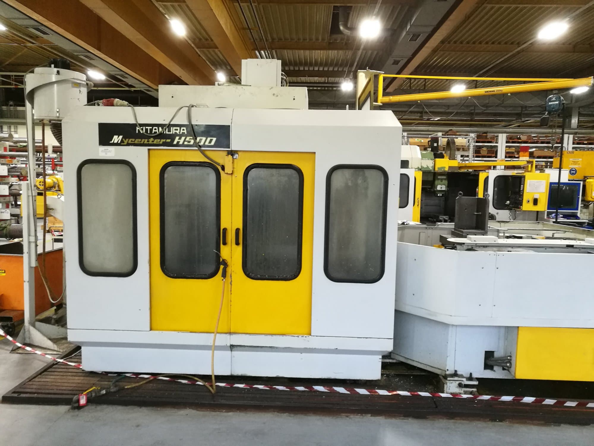 Makine  Kitamura - Önden görünüm Mycenter H500