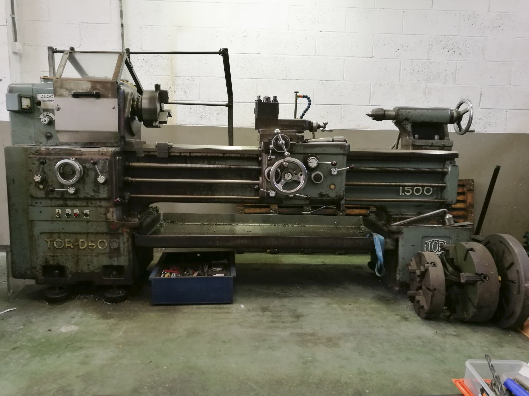 Makine  TOR - Önden görünüm D-500