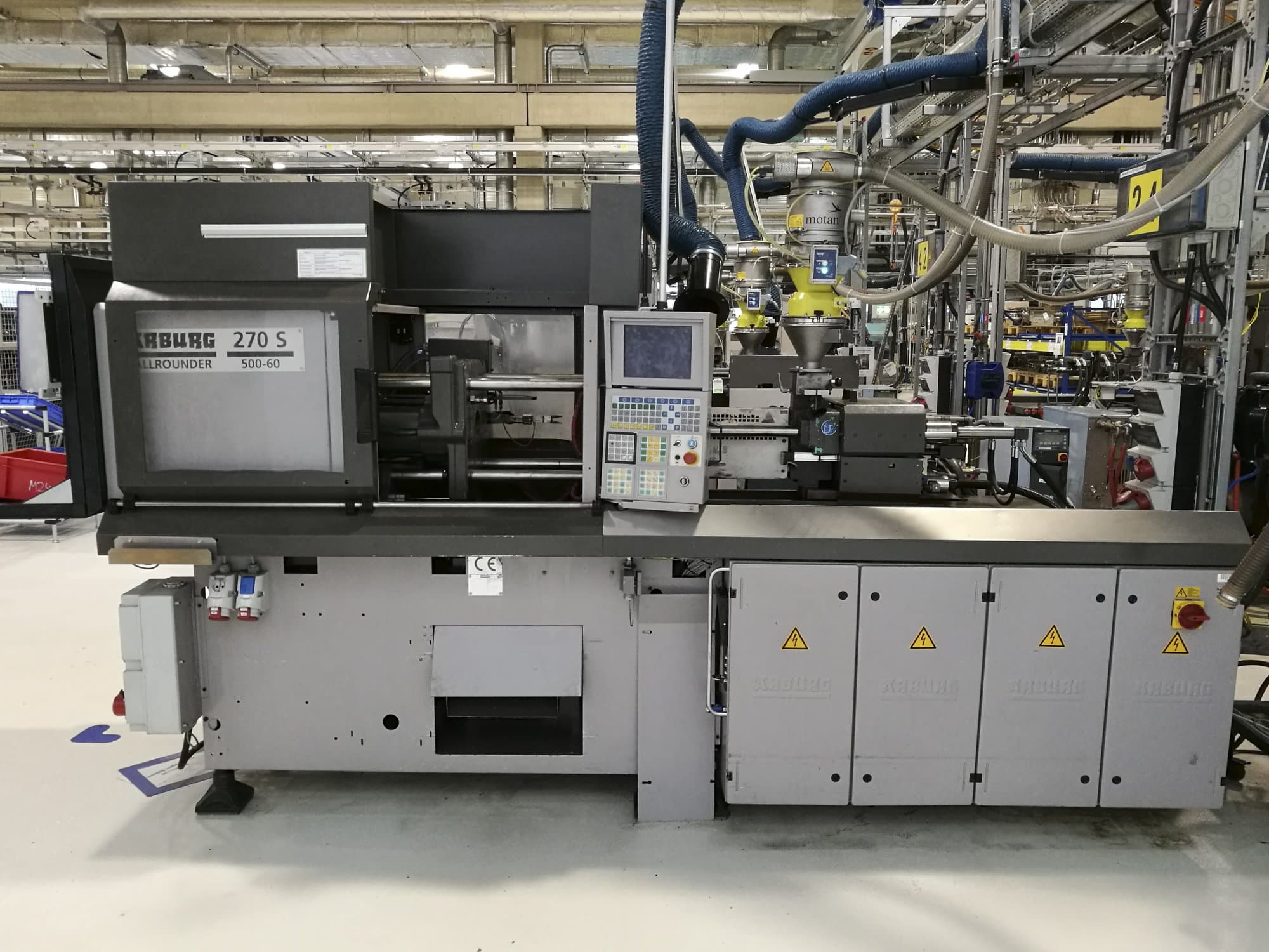 Makine  Arburg - Önden görünüm 270S 500-60