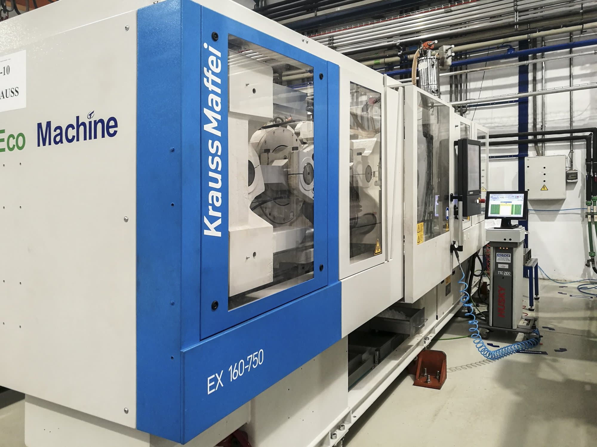 Makine  Krauss Maffei - Sol görünüm 160-750 EX