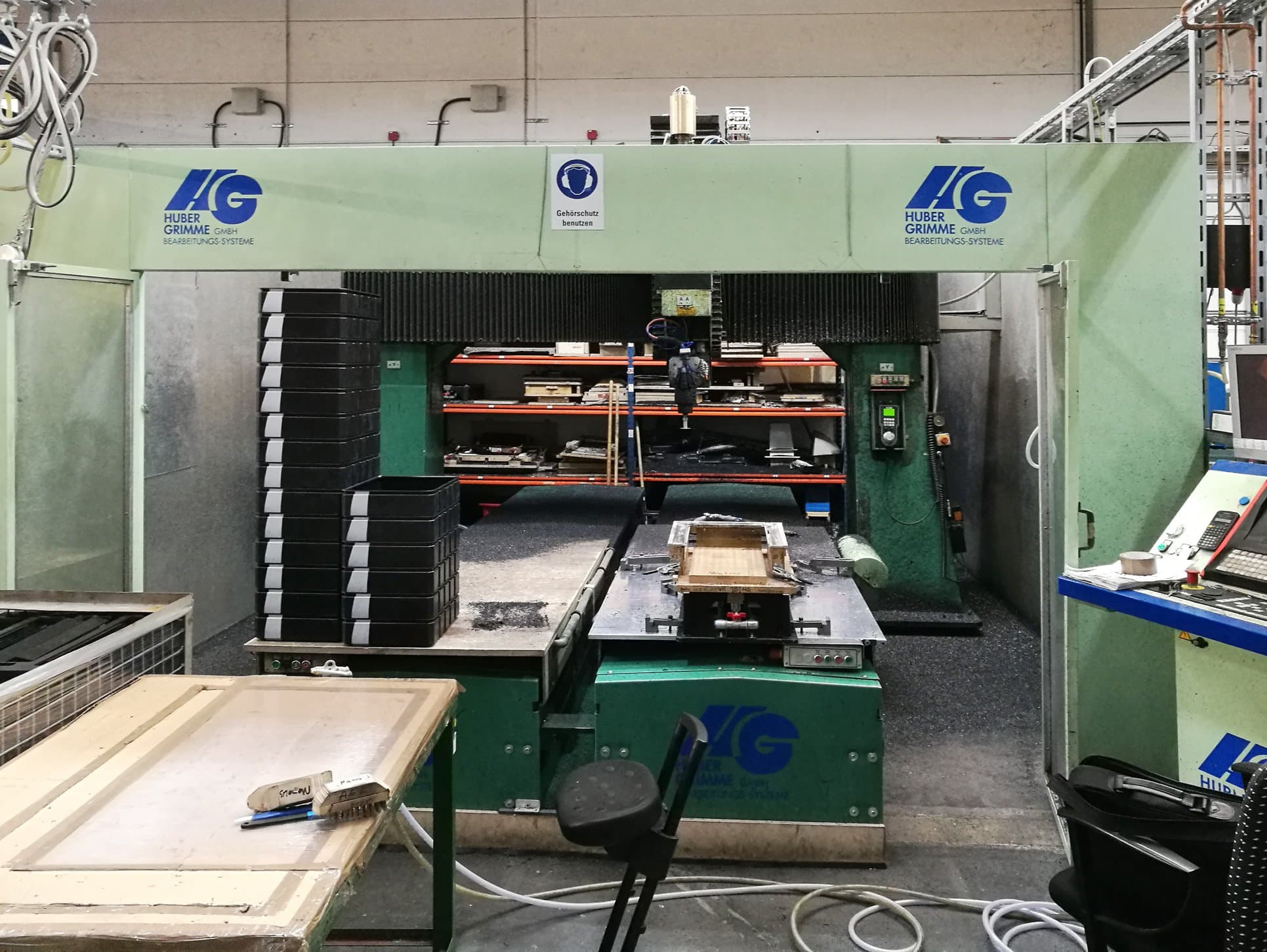 Makine  Huber&Grimme - Önden görünüm HG3000T