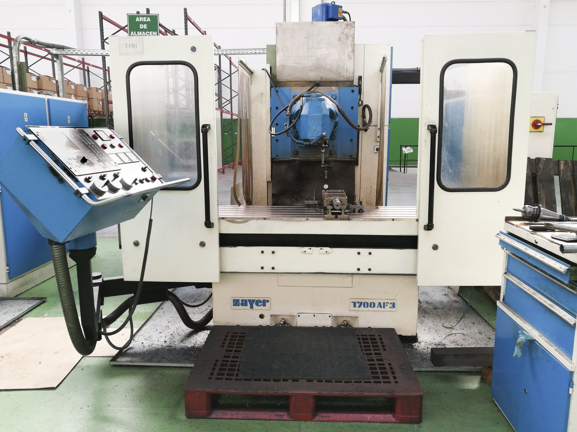 Makine  1 Zayer - Önden görünüm 1700 AF3