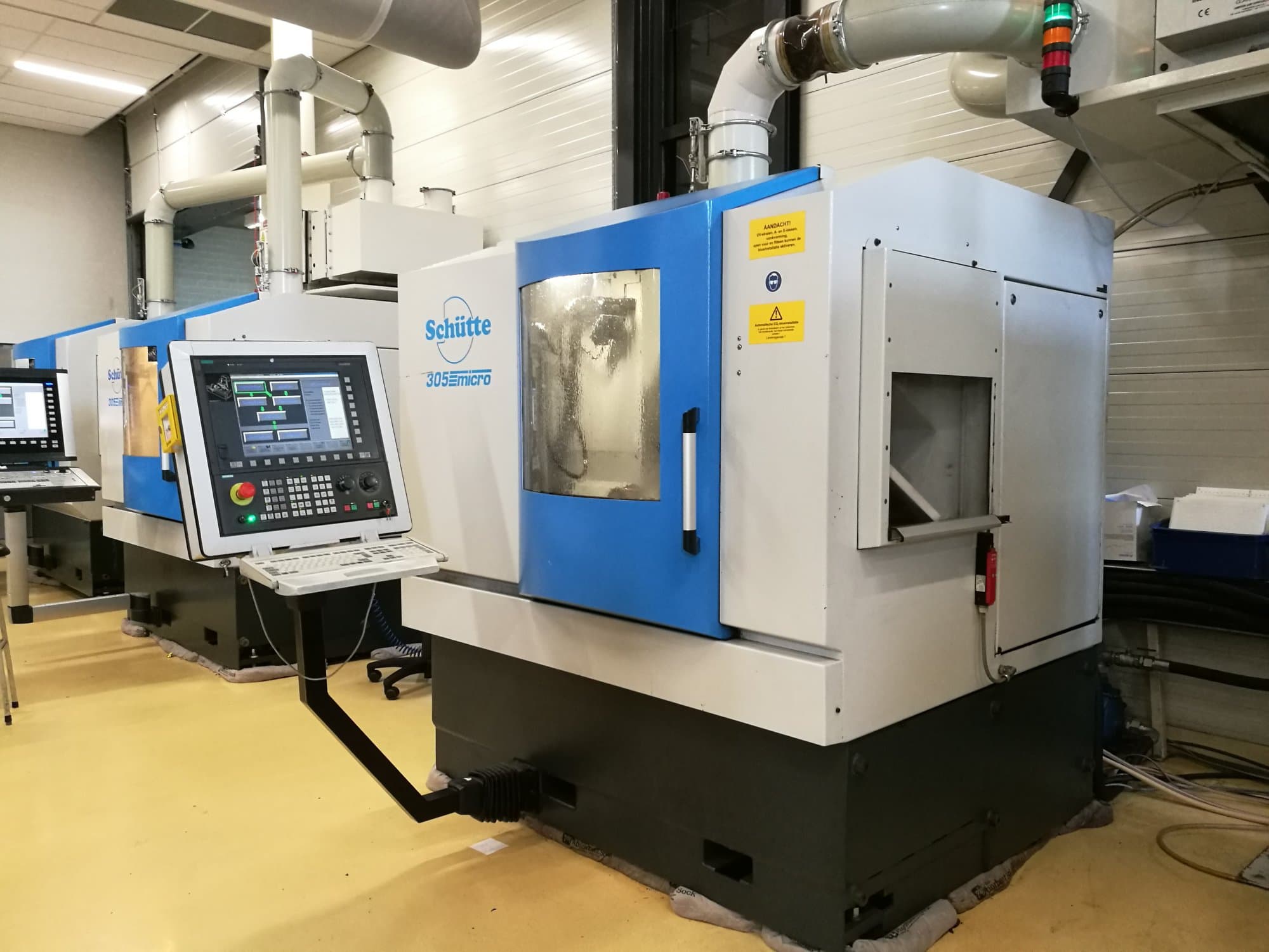 Makine  Schuette - Sağdan görünüm WU305L