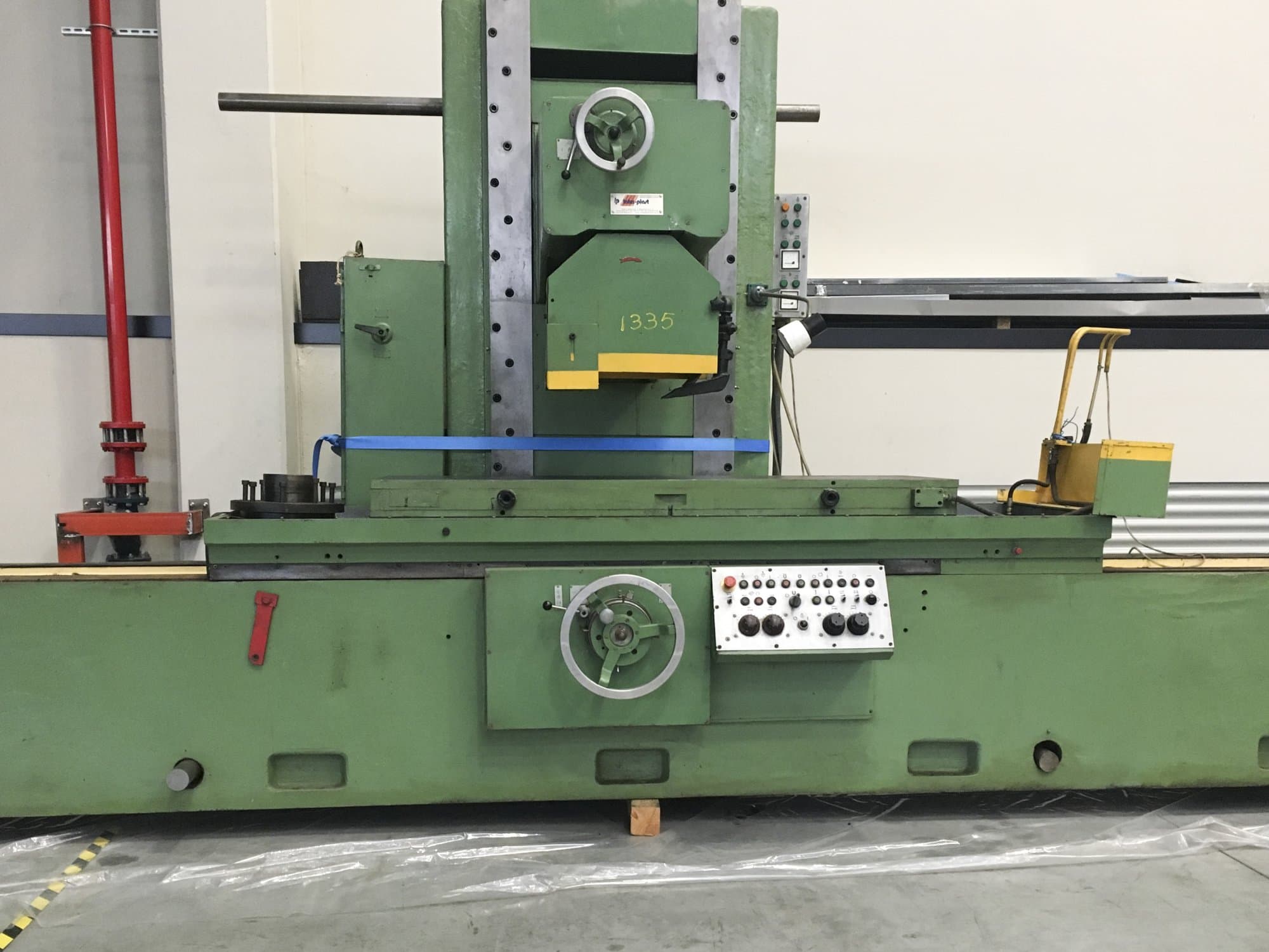 Makine  Inter-plast - Önden görünüm 3 D 725