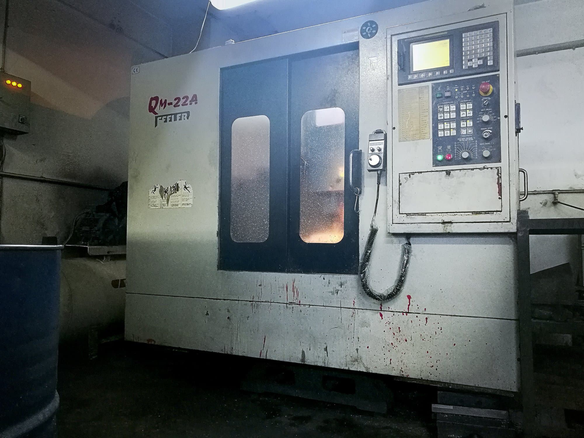 Makine  Feeler - Önden görünüm QM-22A