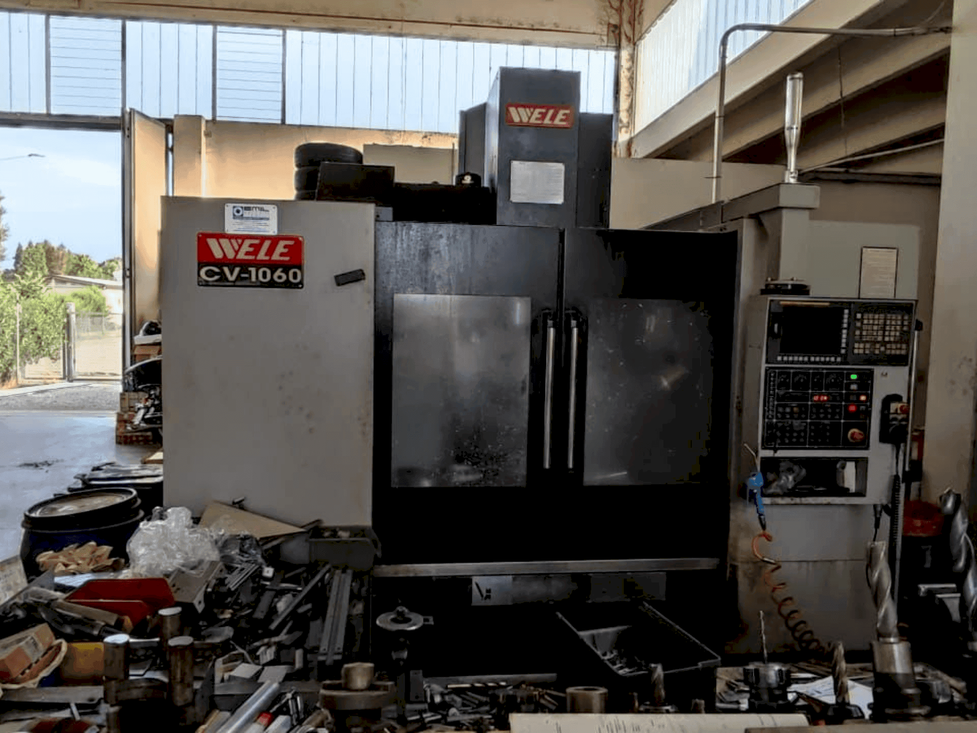 Makine Wele CV 1060 - Önden görünüm