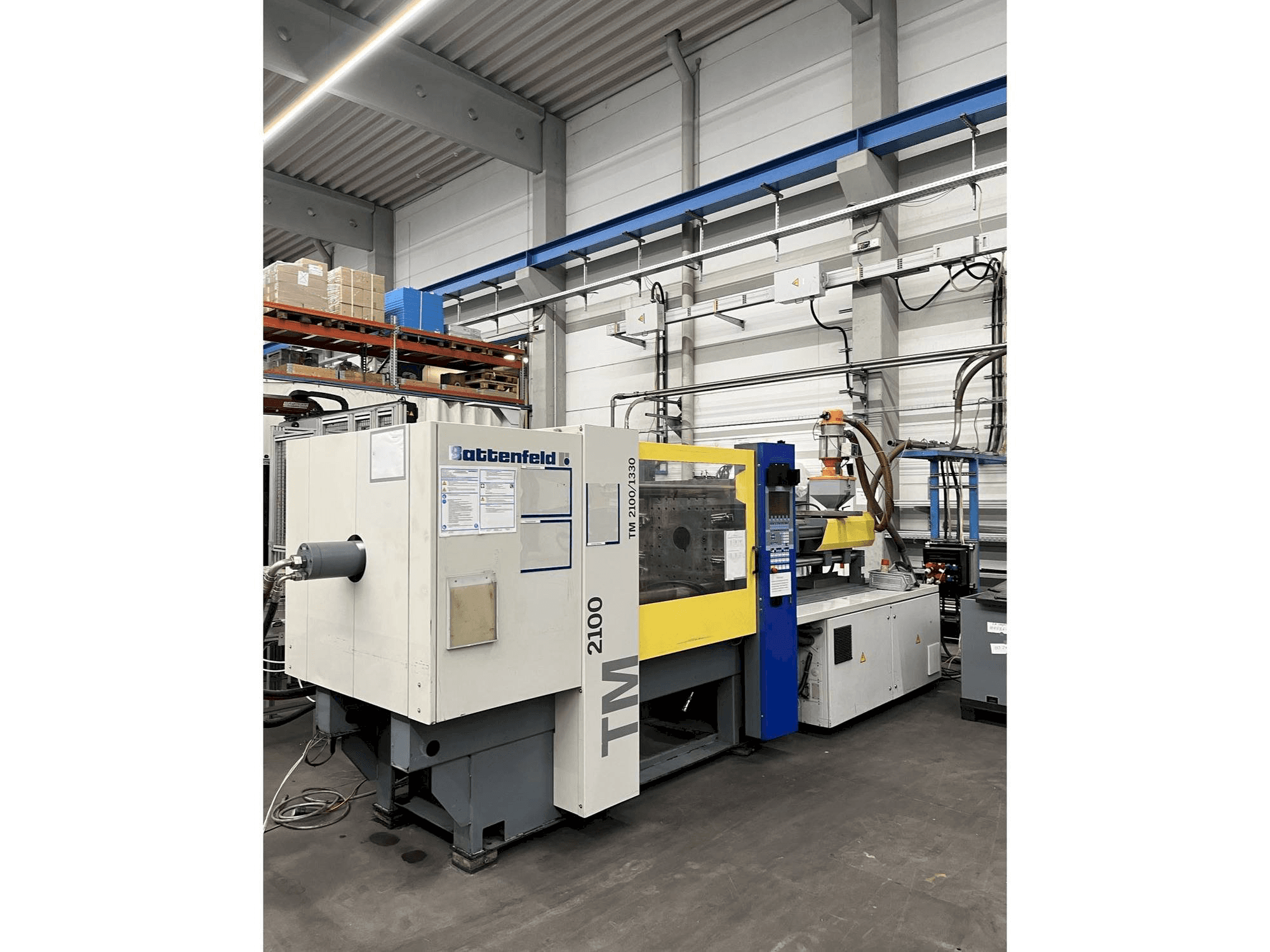 Makine Battenfeld TM2100/1300 - Önden görünüm