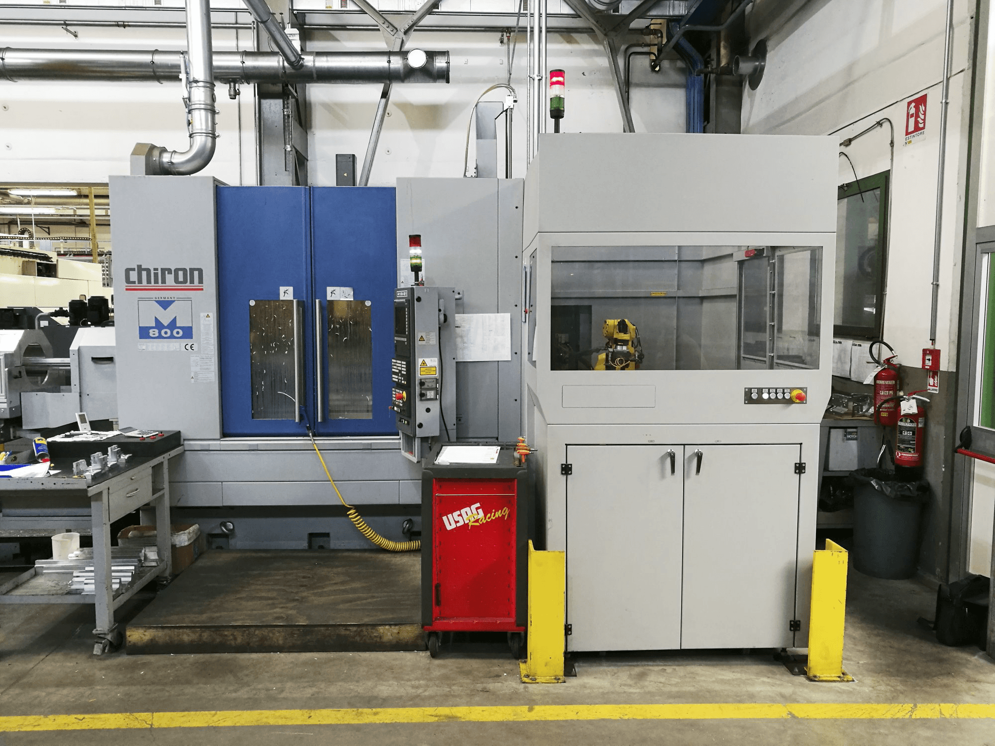 Makine Chiron - Önden görünüm Mill-800 FA