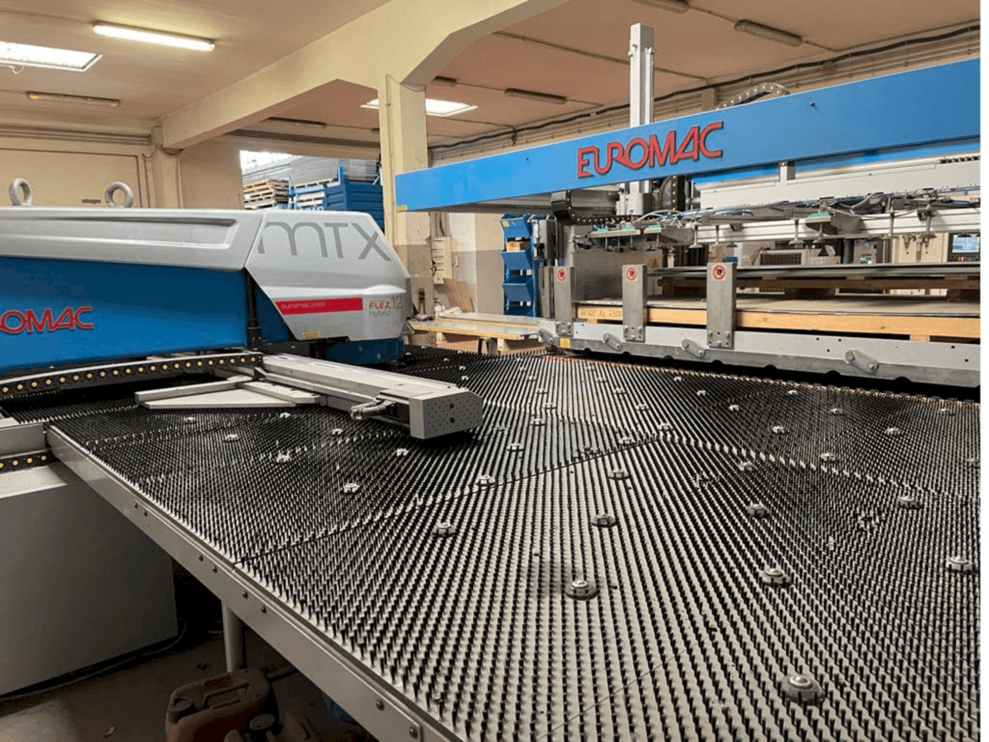 Makine Euromac MTX Flex 12 Hybrid - Önden görünüm