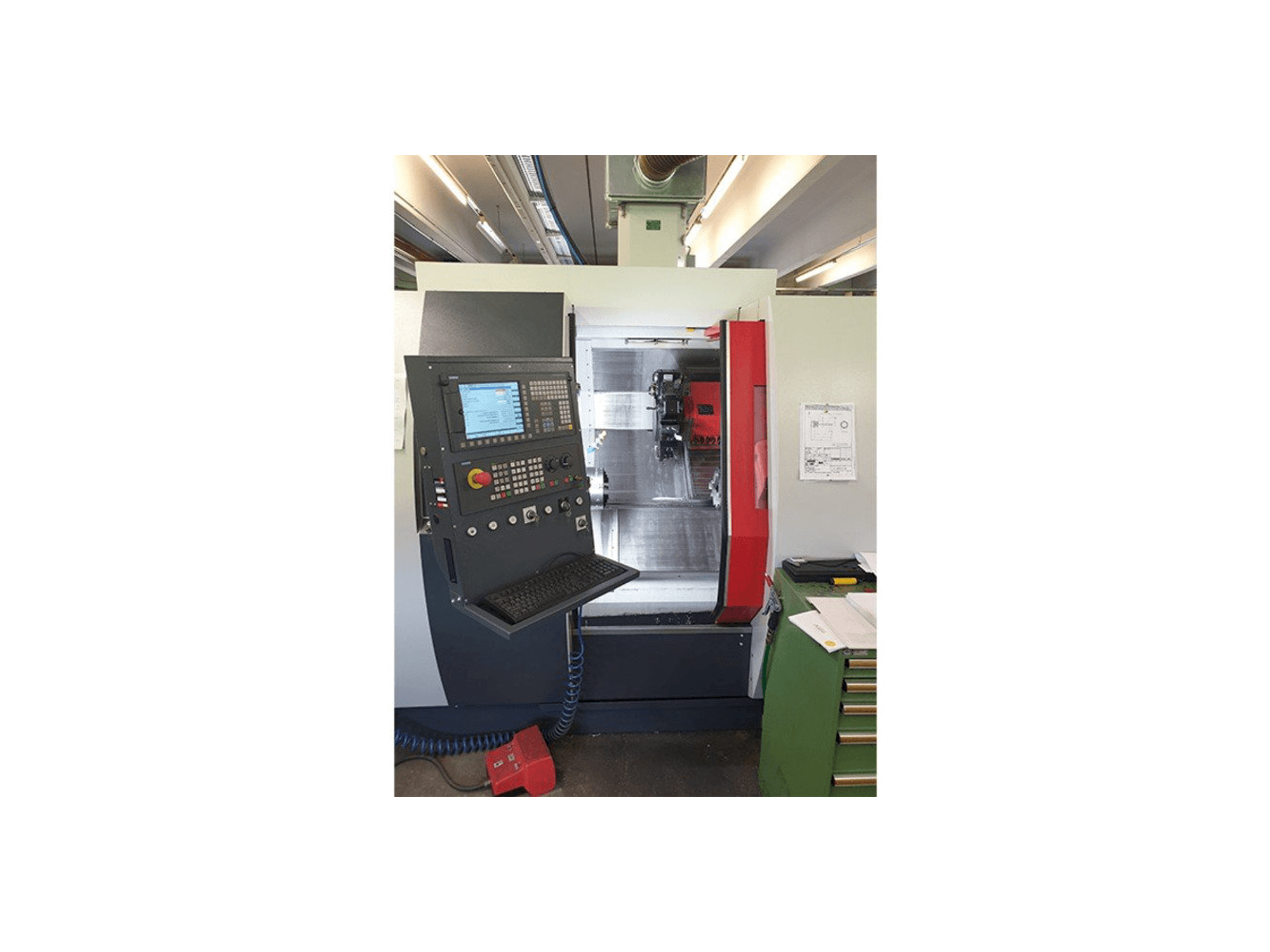 Makine EMCO Turn E 65 - Önden görünüm