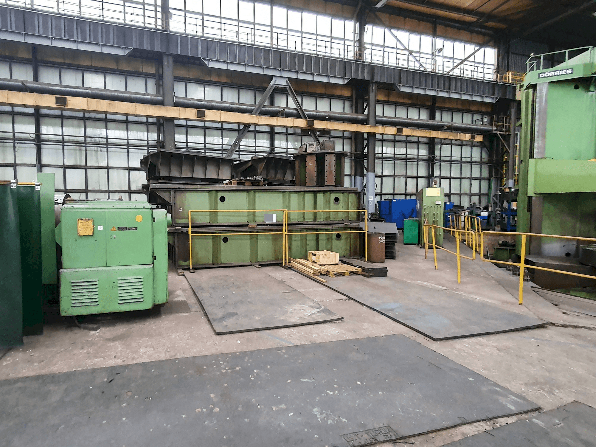 Makine DOERRIES CTE 500-V13 - Önden görünüm