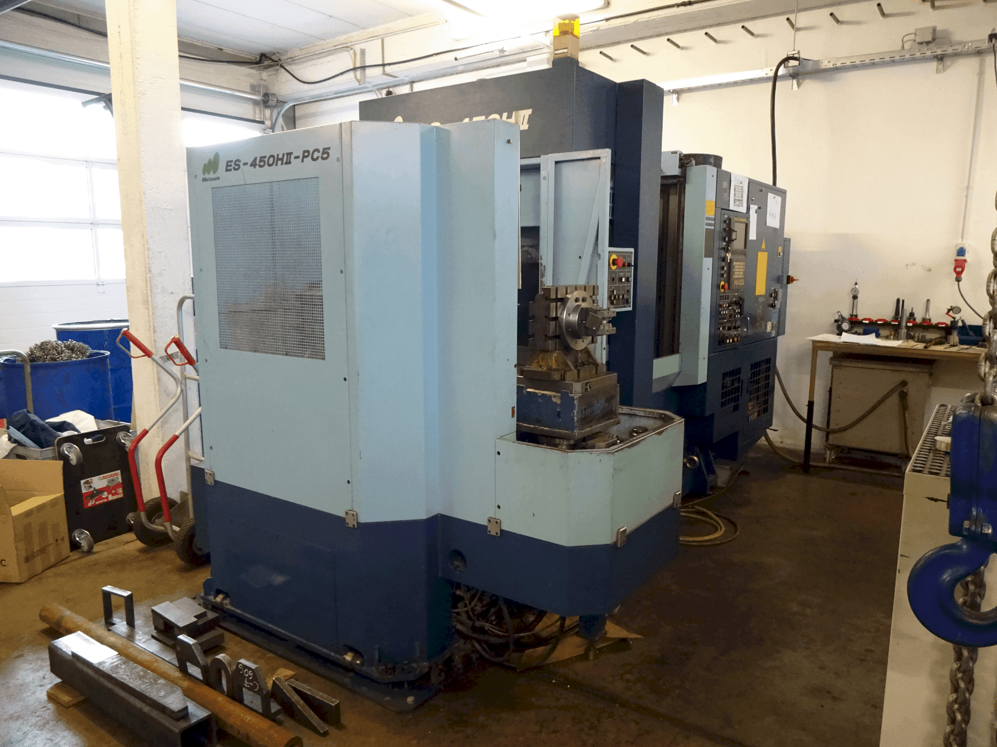 Makine Matsuura ES-450HII PC5 - Önden görünüm
