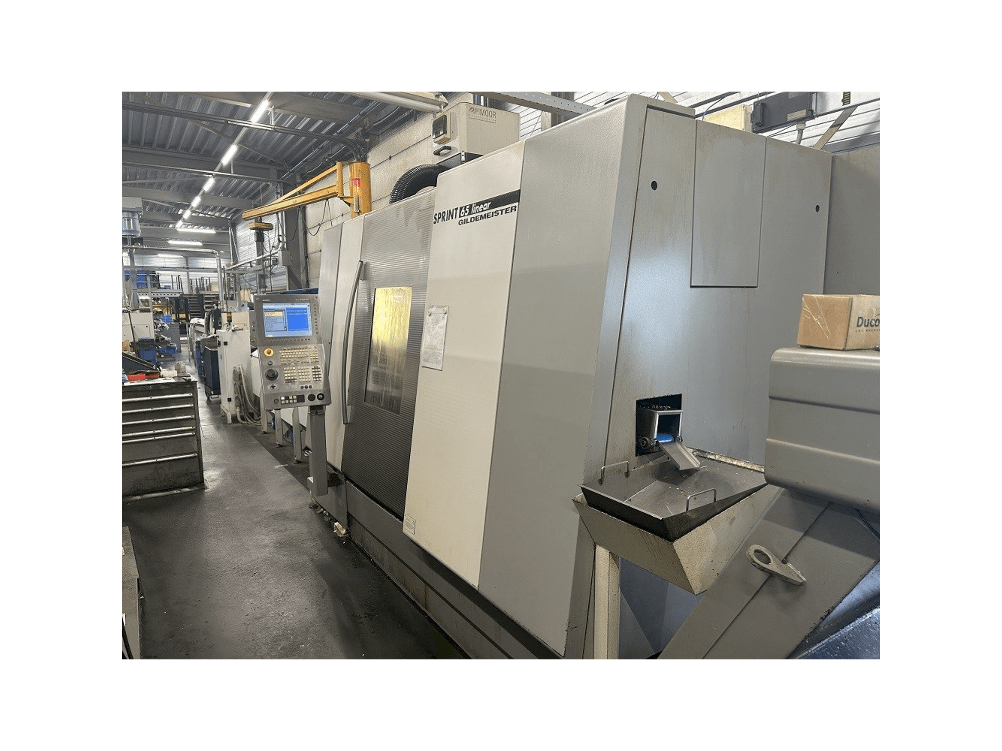 Makine Gildemeister sprint 65 linear - Önden görünüm