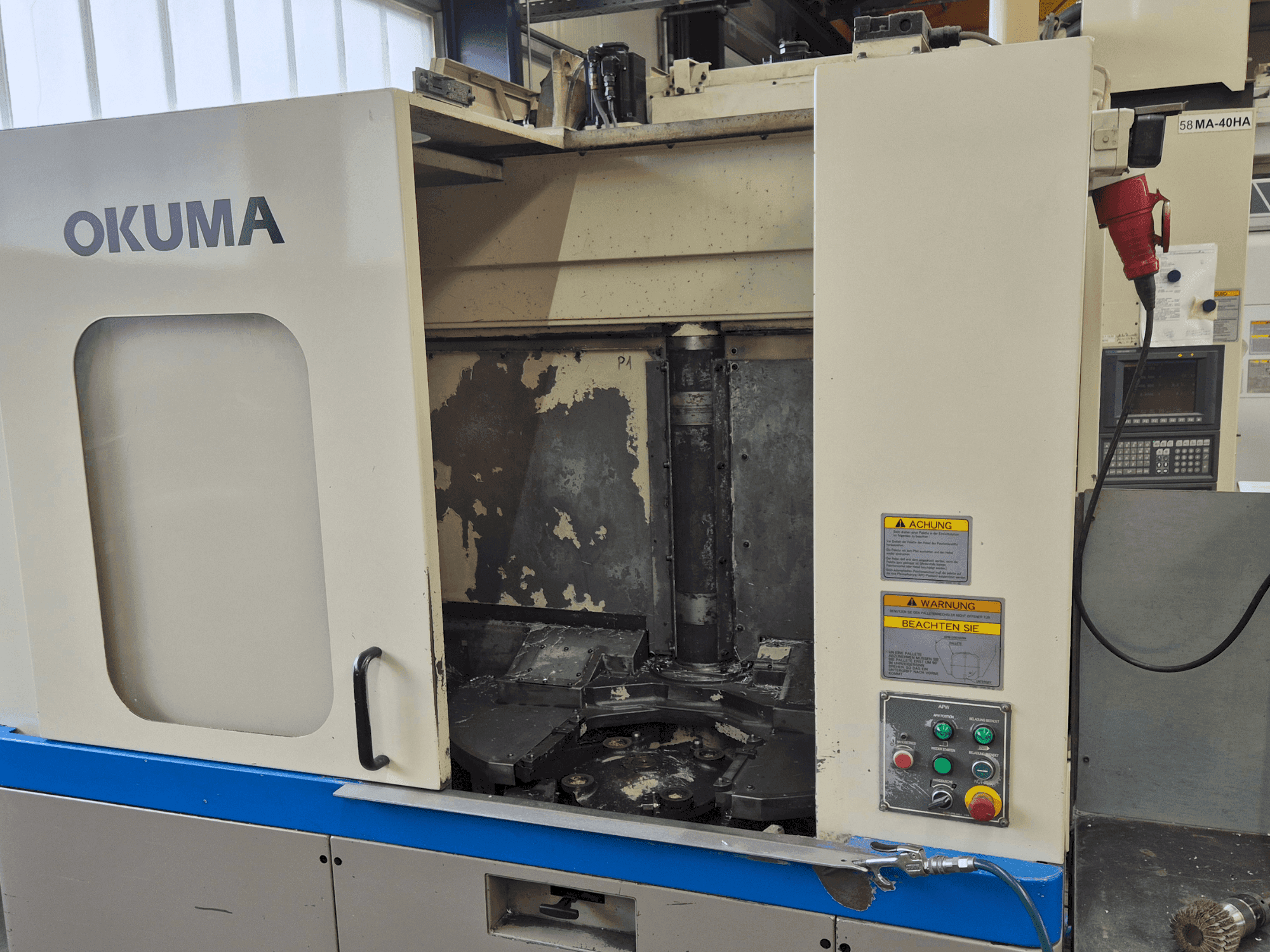 Makine Okuma MA-40HA - Önden görünüm