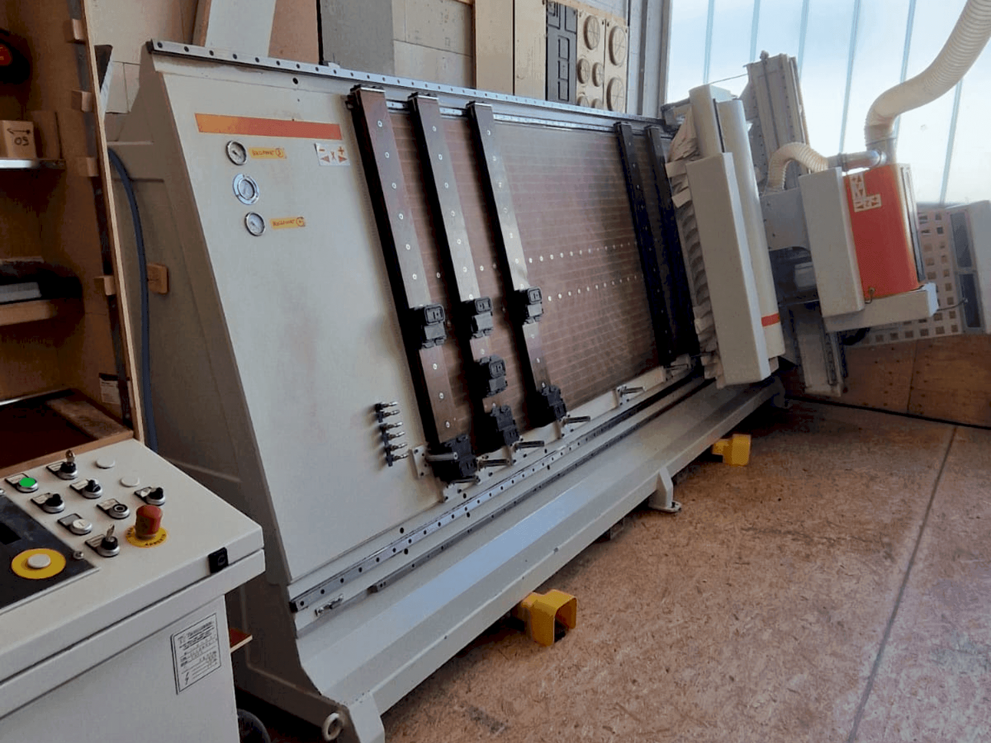 Makine TECNOTEAM TECNOFLEX - Önden görünüm