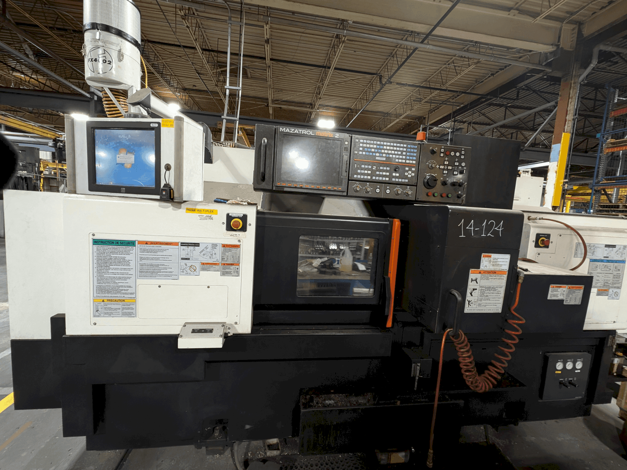 Makine Mazak Multiplex 6300-II Y - Önden görünüm