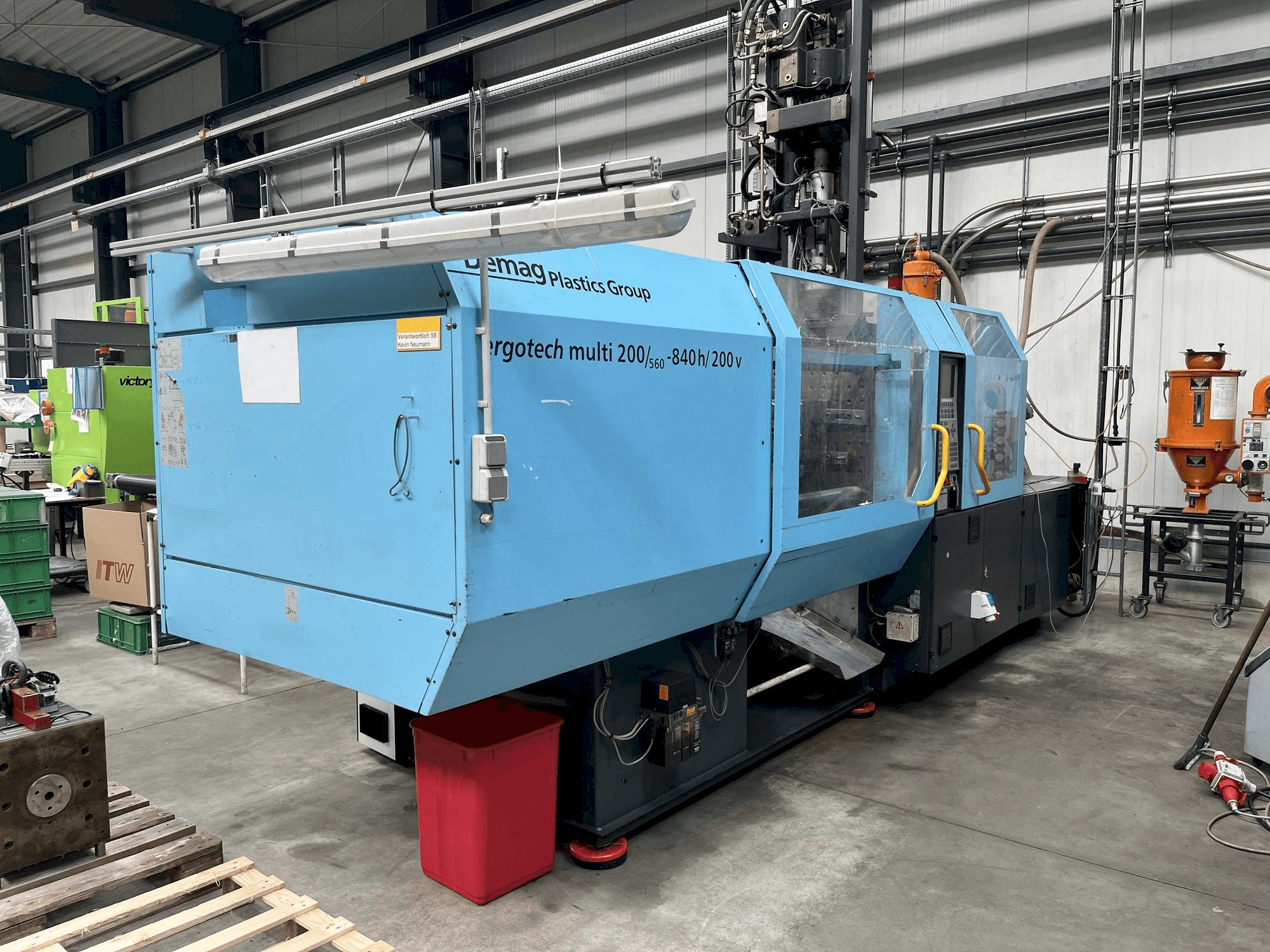 Makine DEMAG Ergotech multi 200/560 - 840h/200V - Önden görünüm