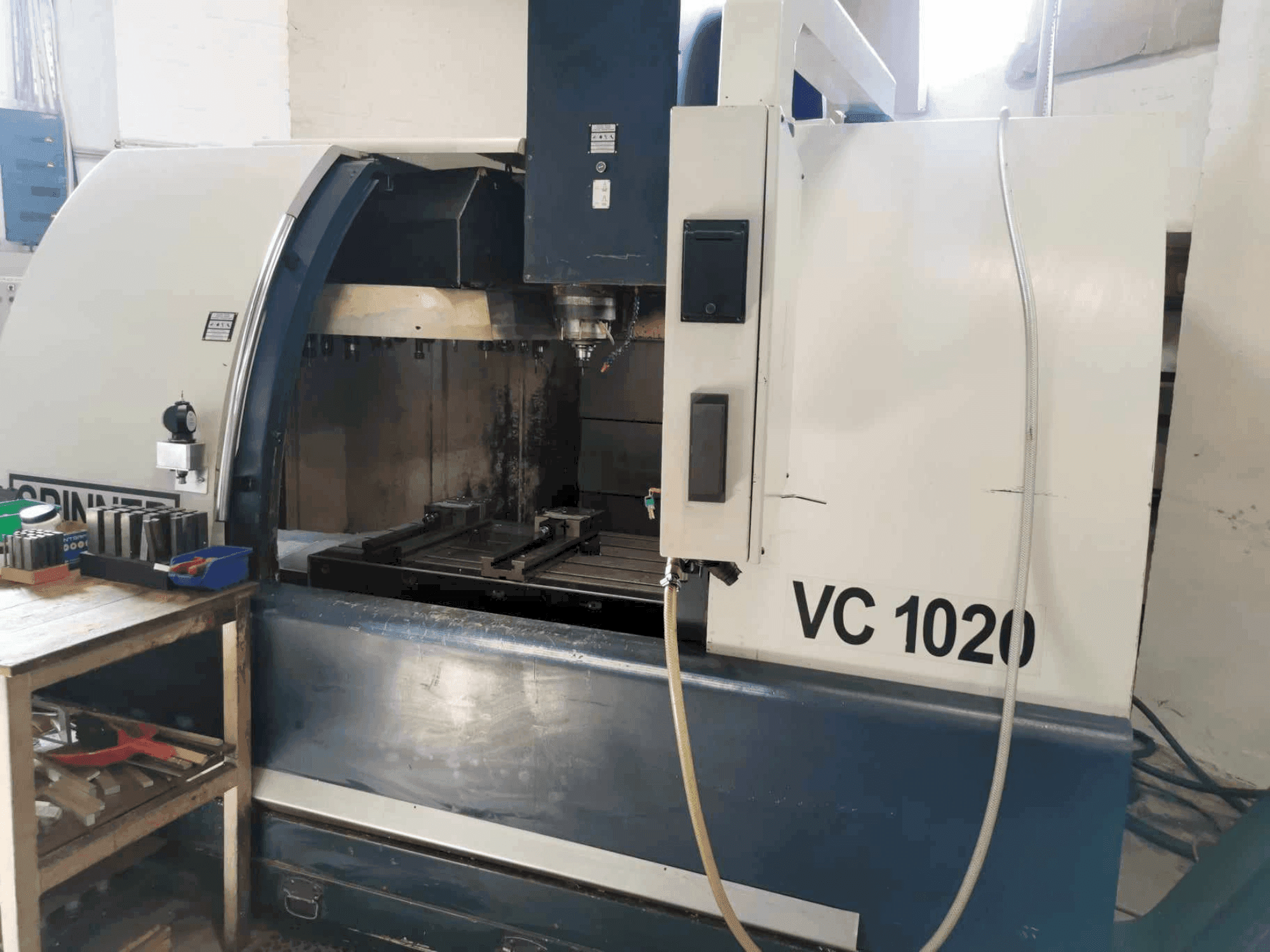 Makine SPINNER VC 1020 - Önden görünüm