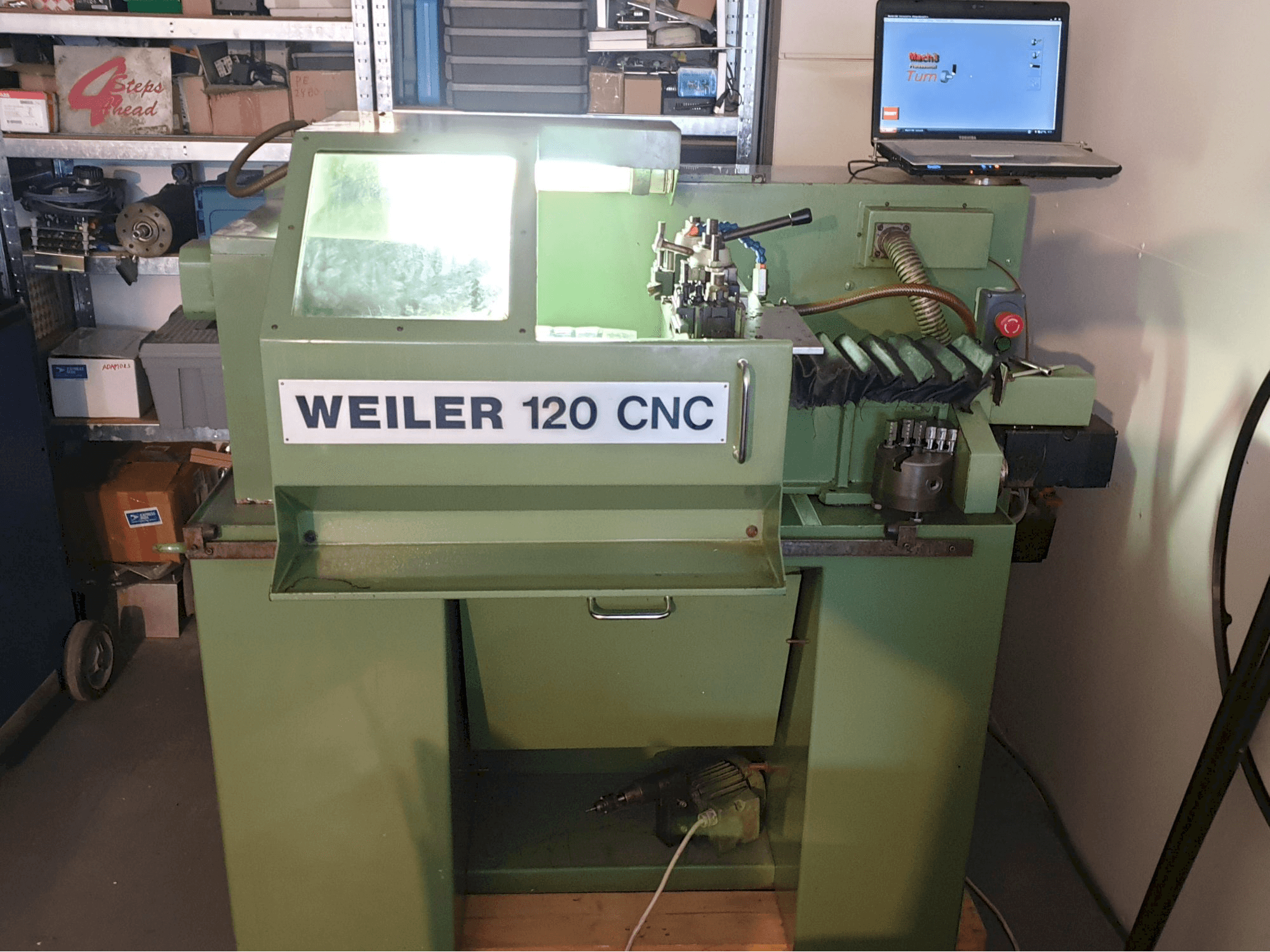 Makine Weiler - Önden görünüm 120 CNC