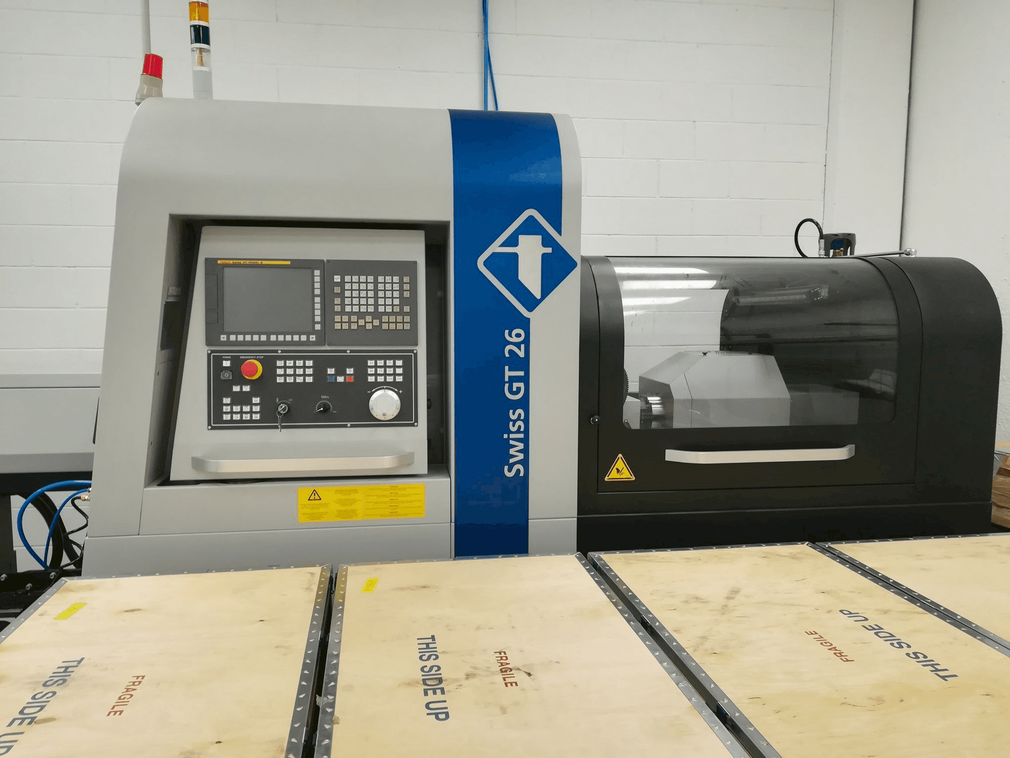 Makine Swiss GT 26 - Önden görünüm