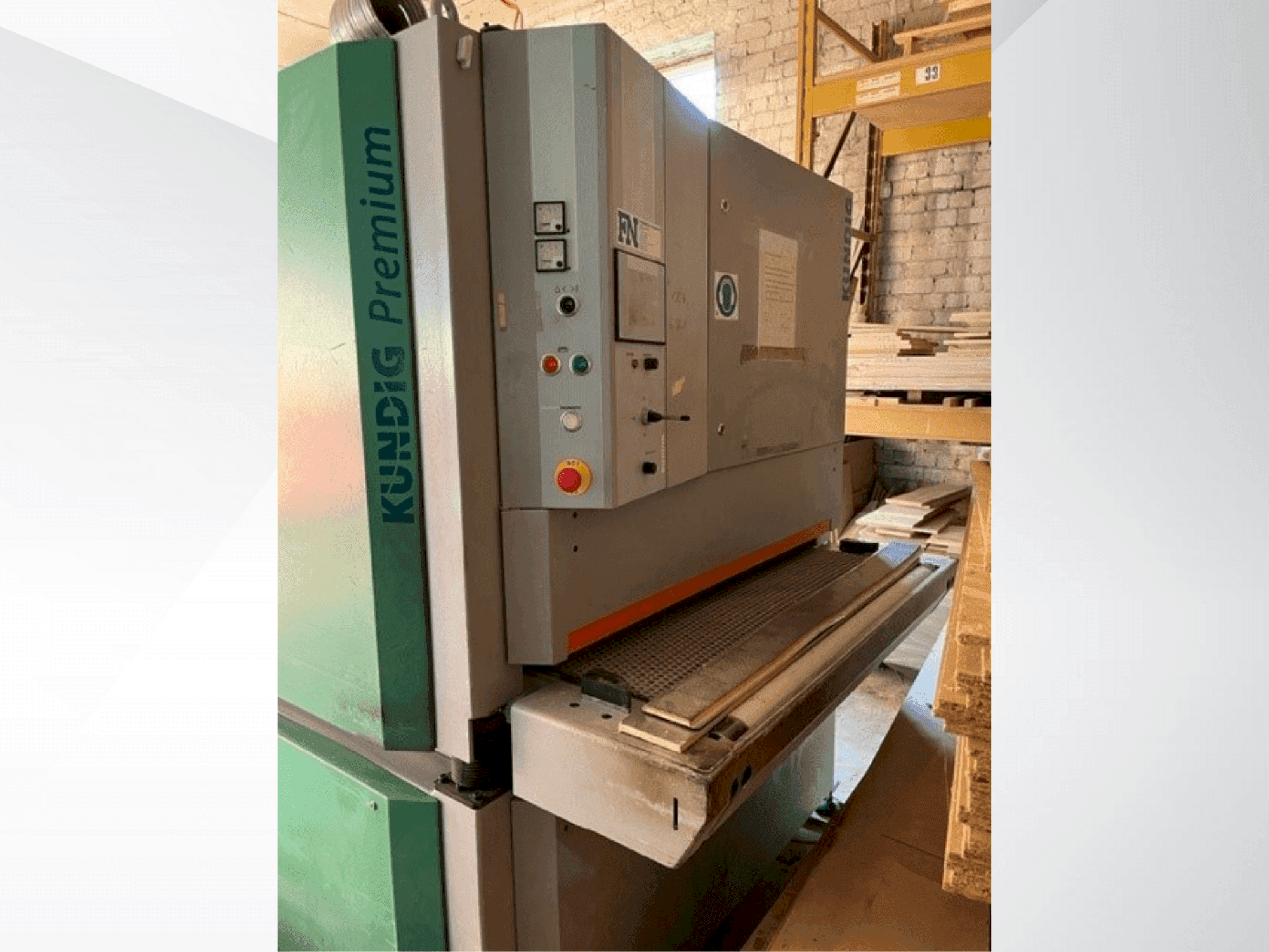 Makine Kundig Premium-2 1100-RE - Önden görünüm