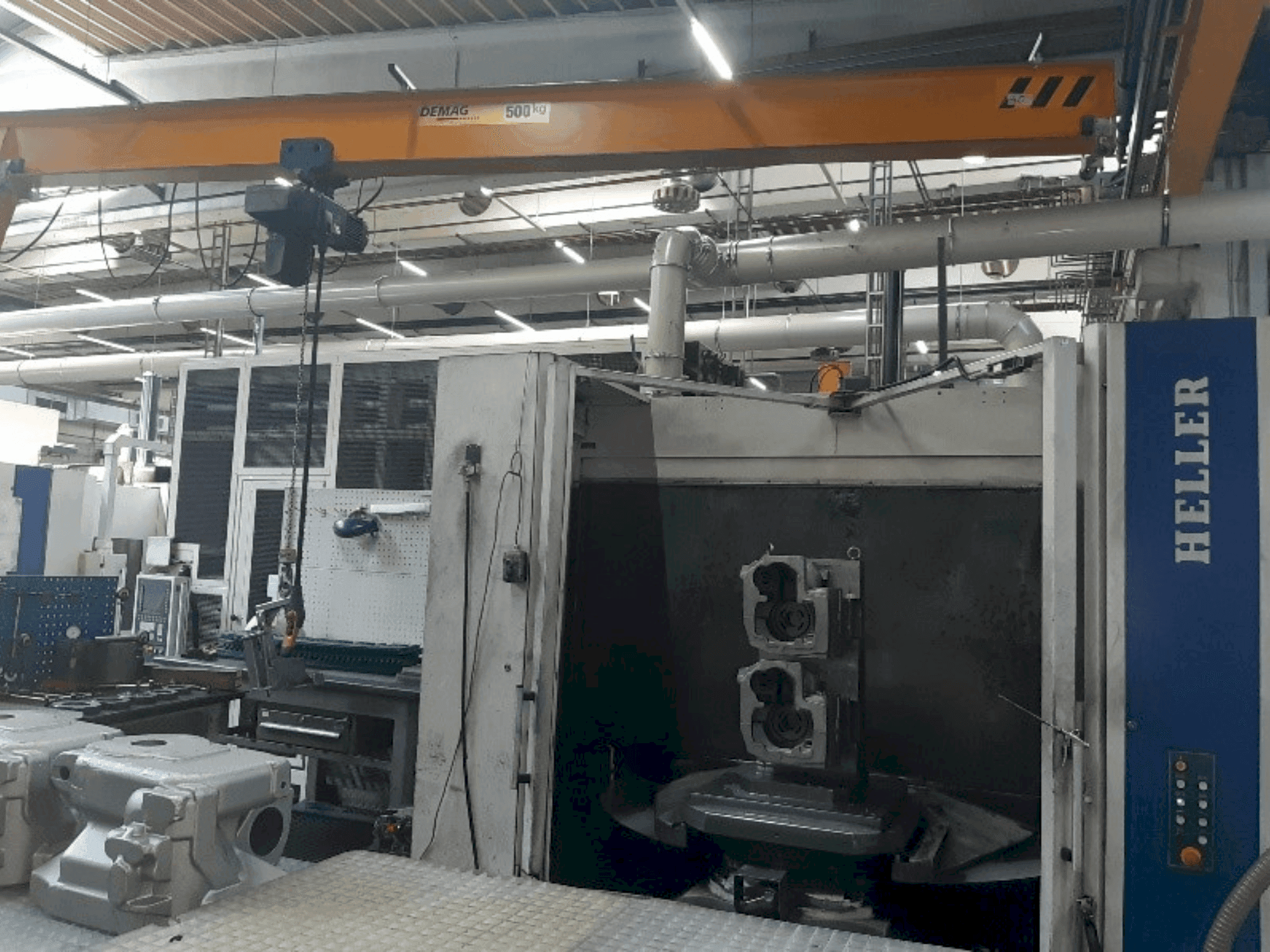Makine HELLER MCH 350 - Önden görünüm