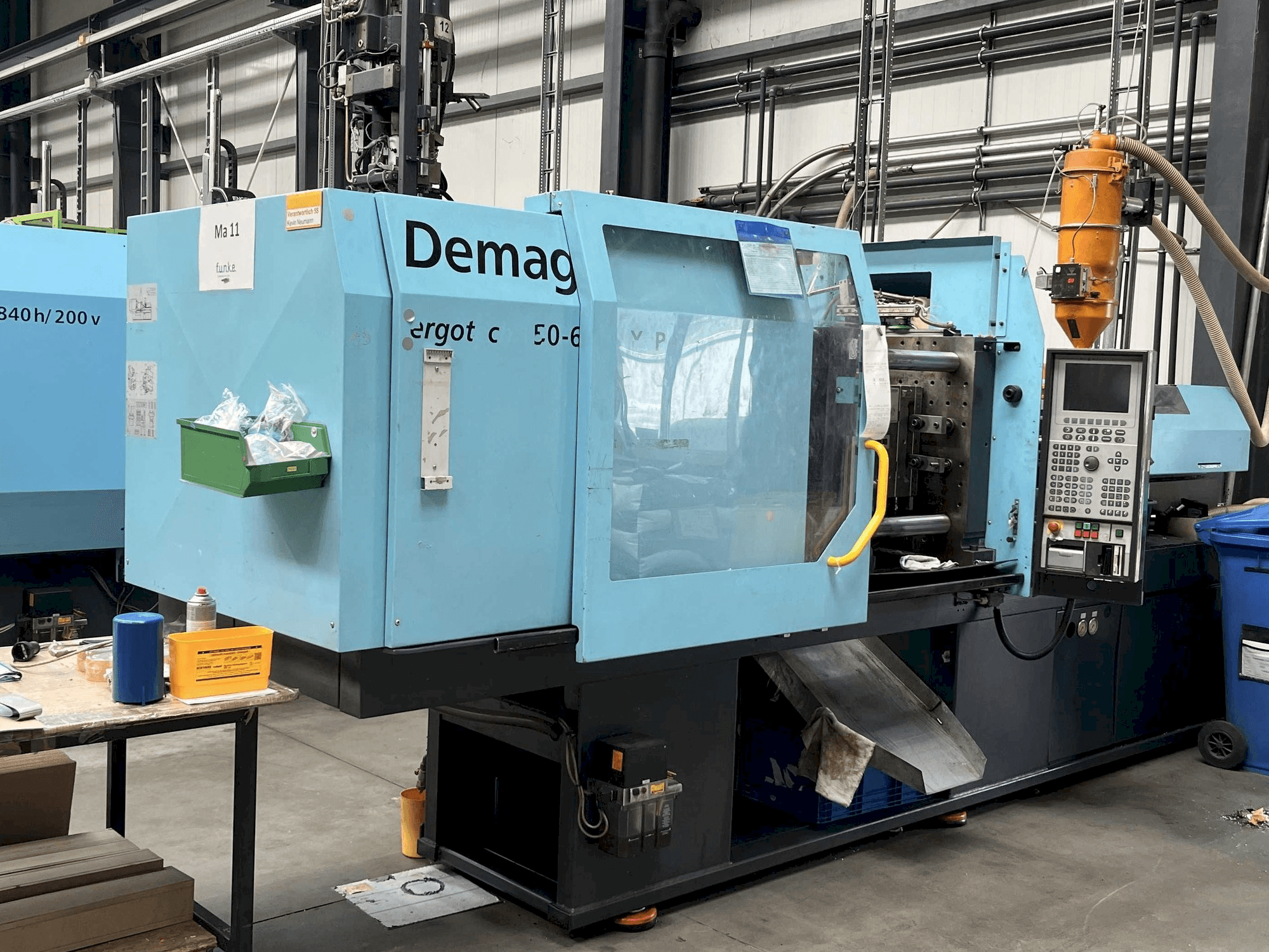 Makine DEMAG Ergotech 150/500 - 600 EXTRA - Önden görünüm