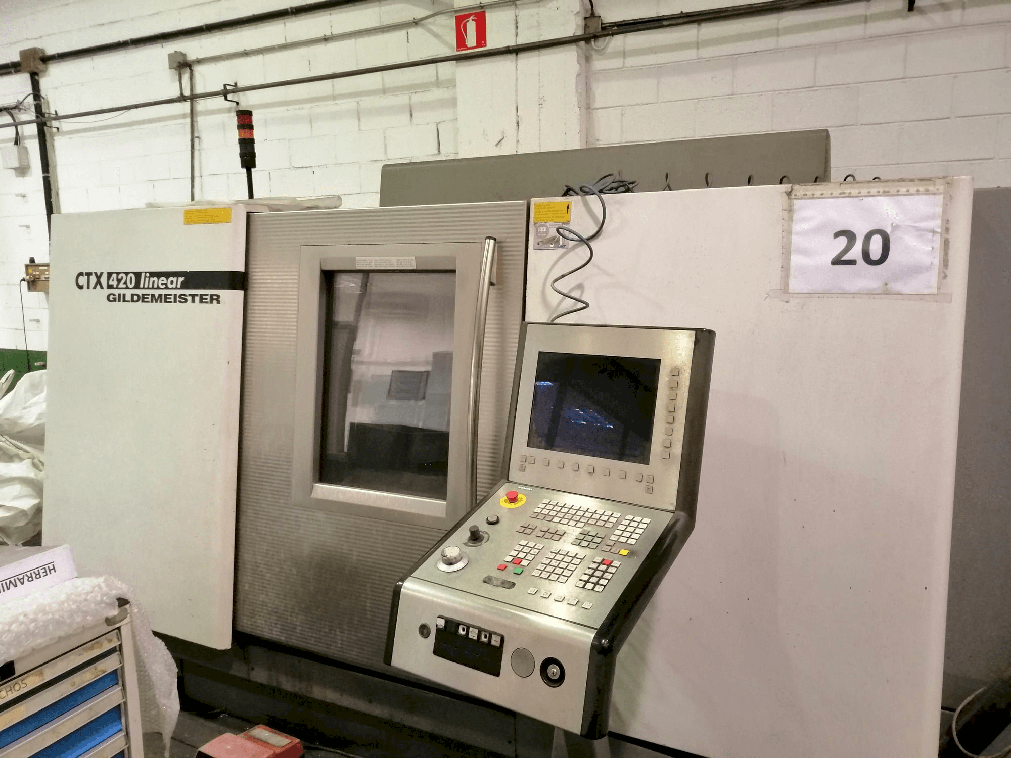 Makine Gildemeister CTX 400 - Önden görünüm