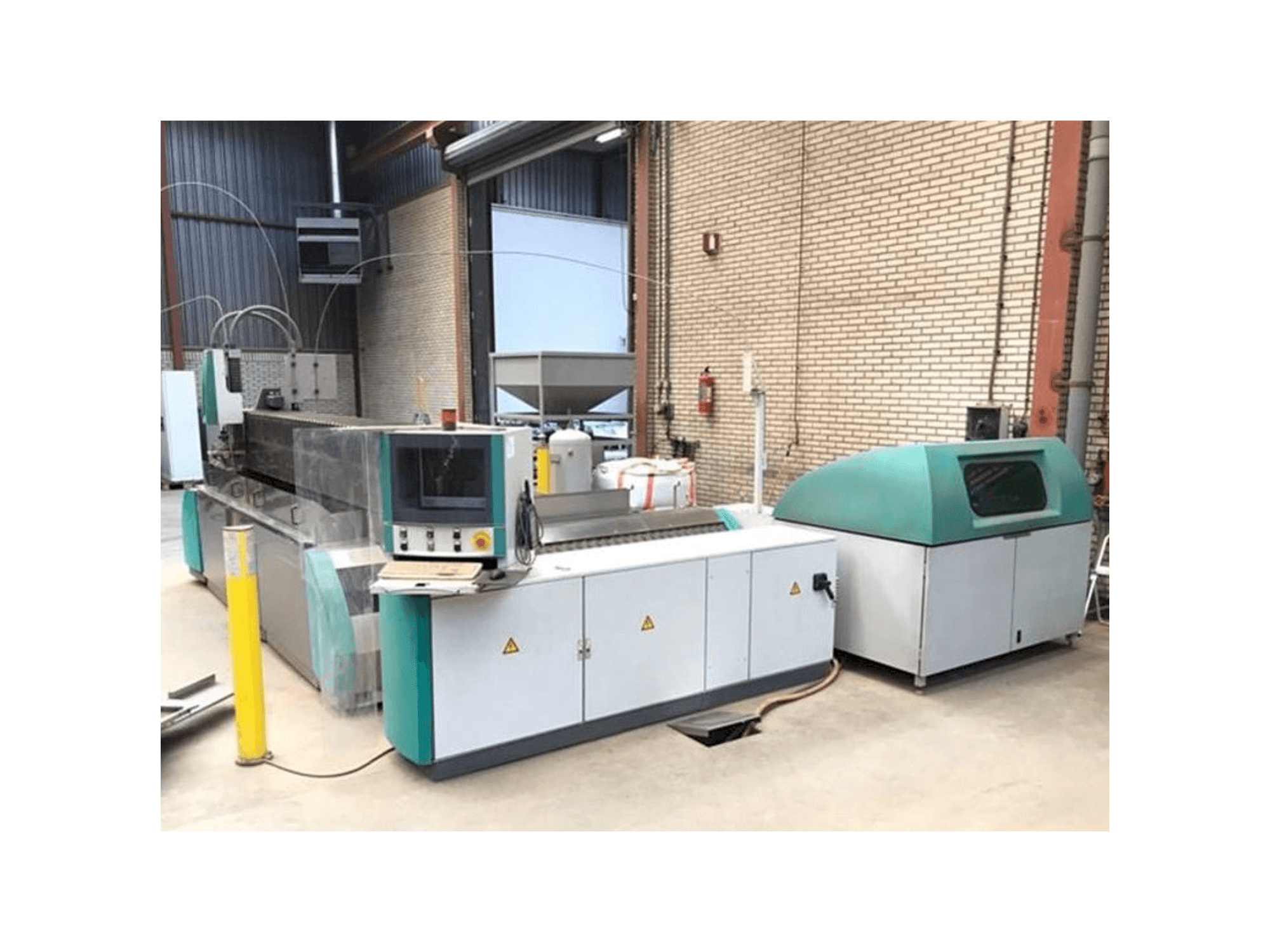 Makine Flow WMC 3020 - Önden görünüm