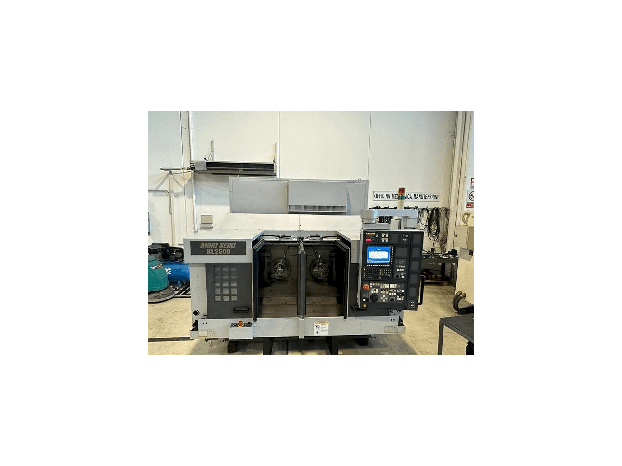Makine MORI SEIKI RL 2500 - Önden görünüm