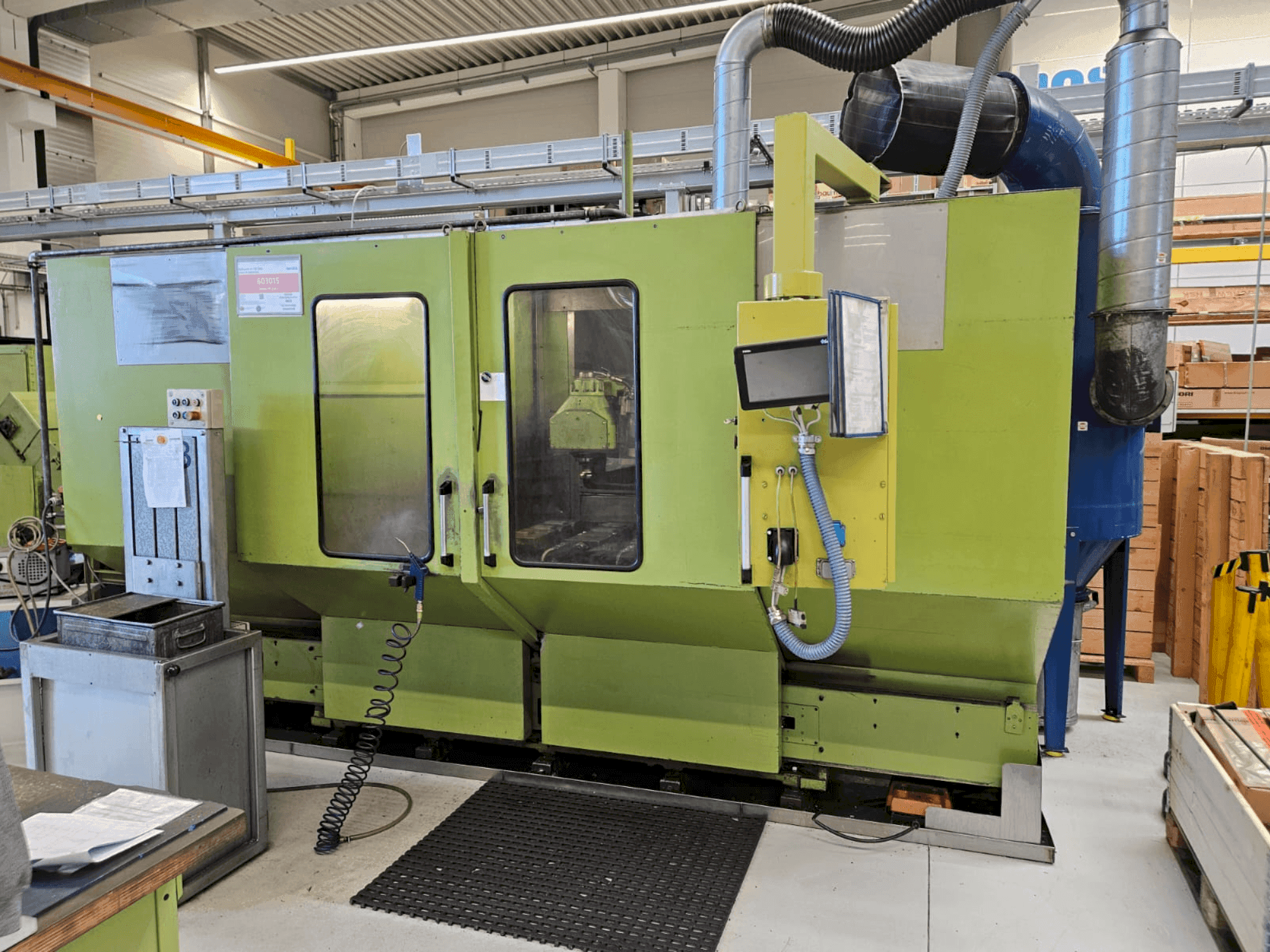 Makine HELLER PFU2 - Önden görünüm