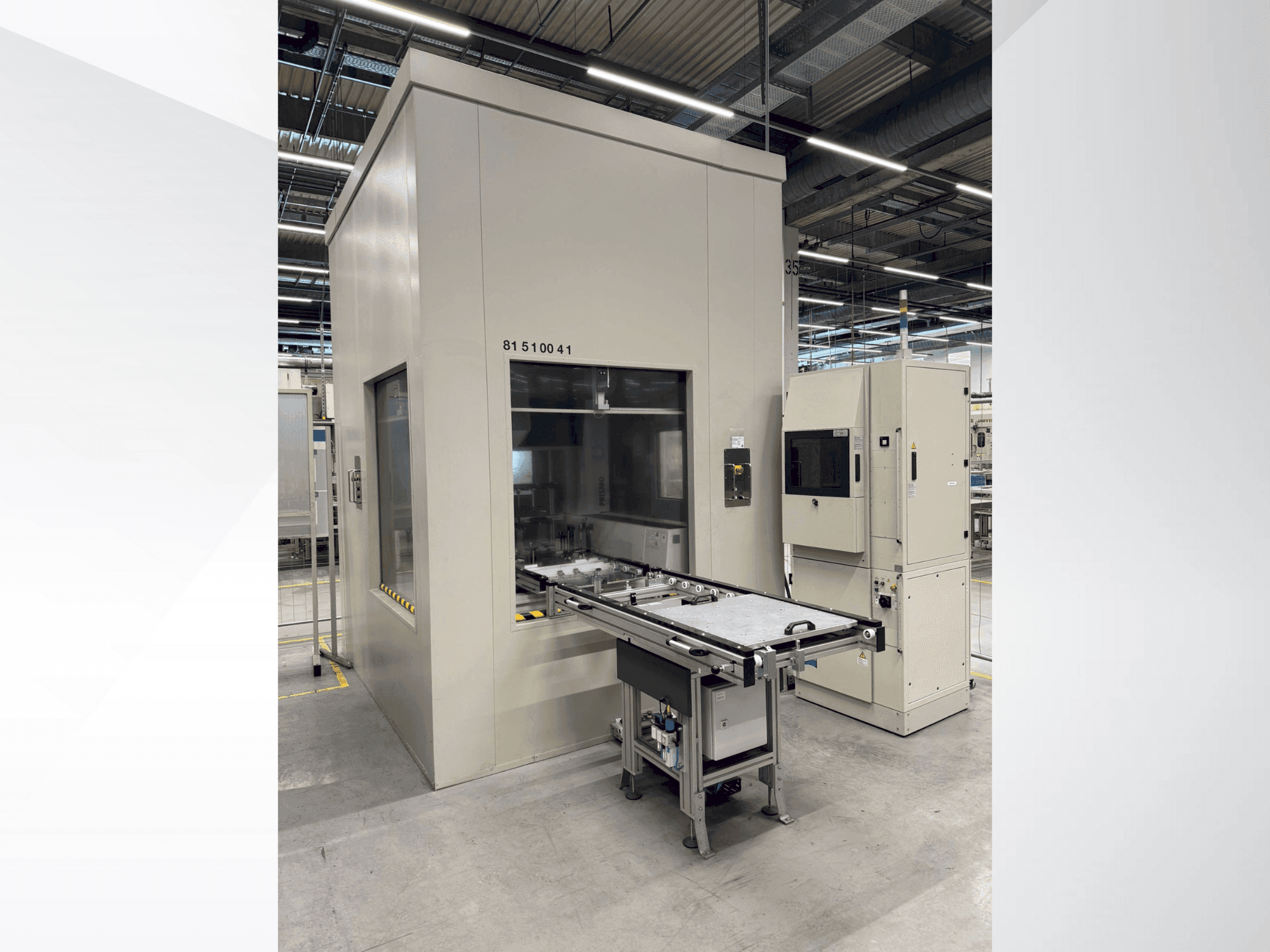 Makine HOFMANN CVK11-BH4 - Önden görünüm