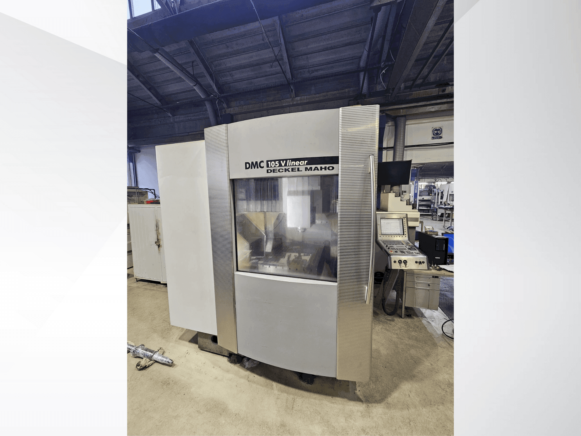 Makine DECKEL MAHO DMC 105 V linear - Önden görünüm