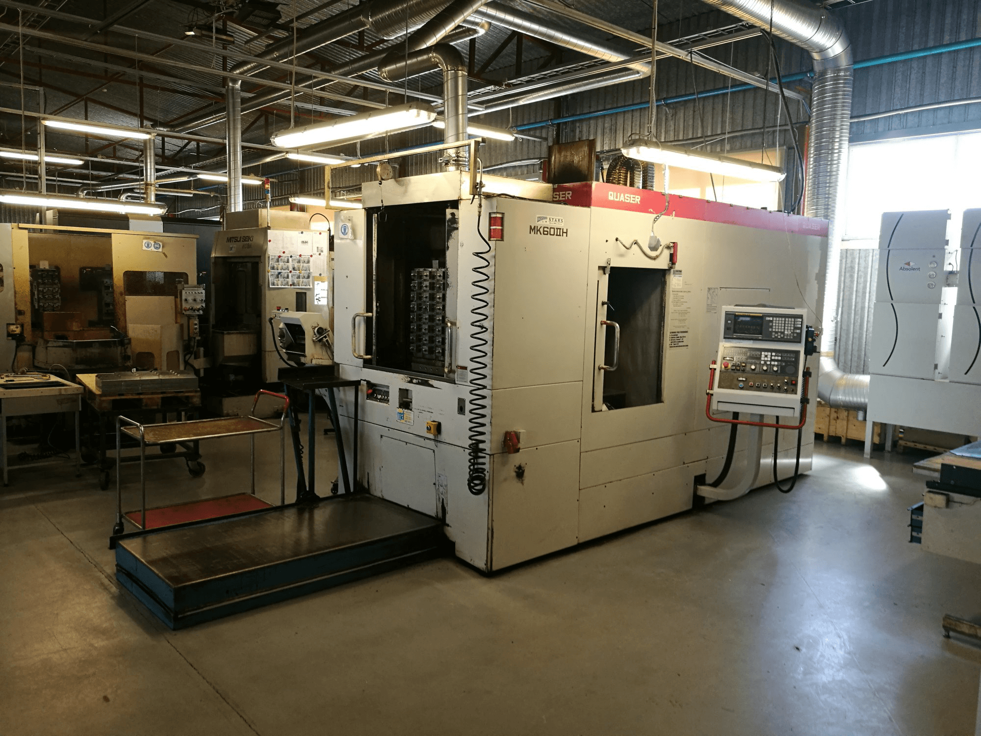 Makine Quaser - Sağdan görünüm MK 60 II H