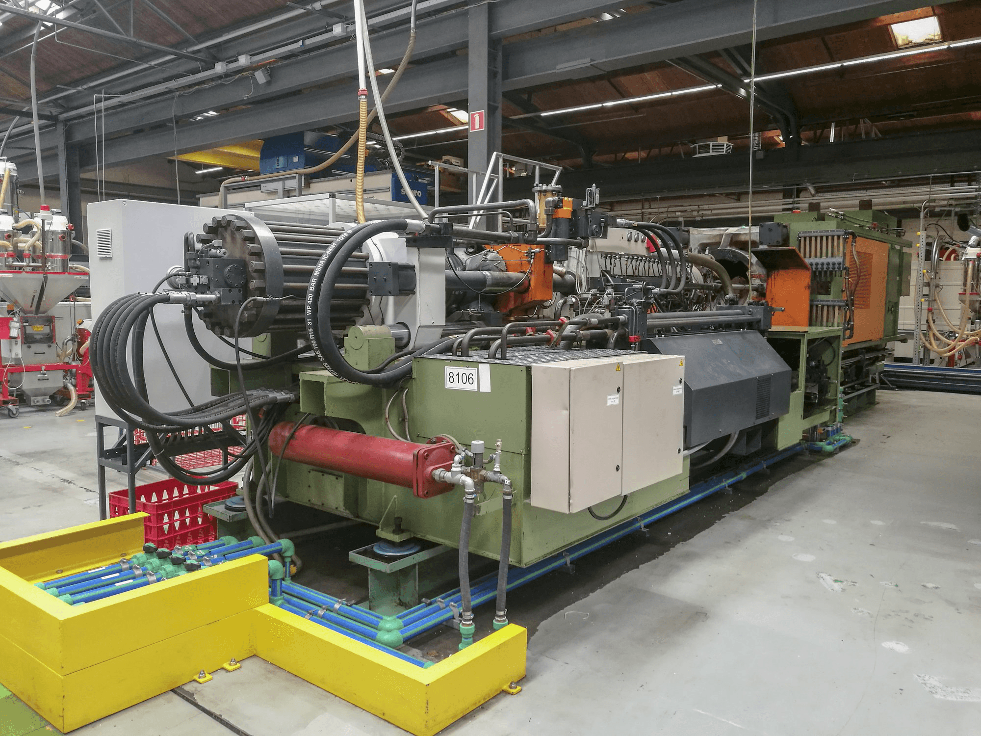 Makine Windsor - Sol görünüm HIS 800 D