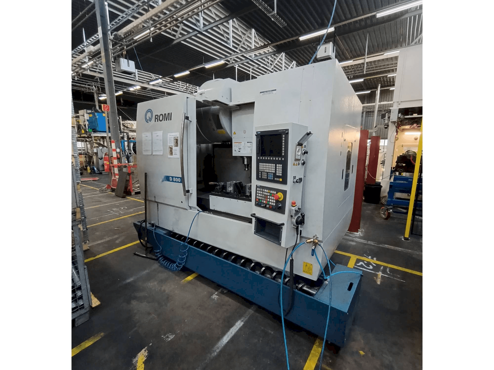 Makine Romi D800 - Önden görünüm