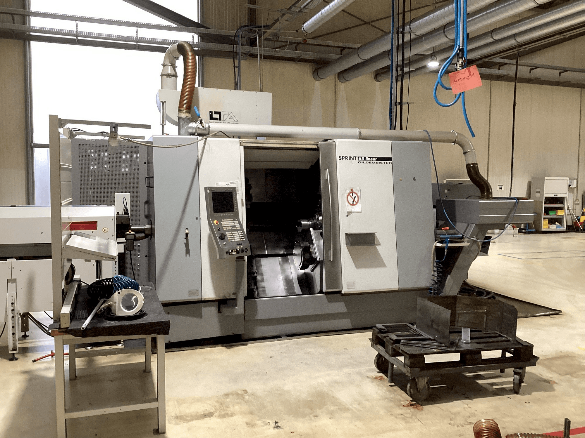 Makine DMG GILDEMEISTER Sprint 65 Linear - Önden görünüm