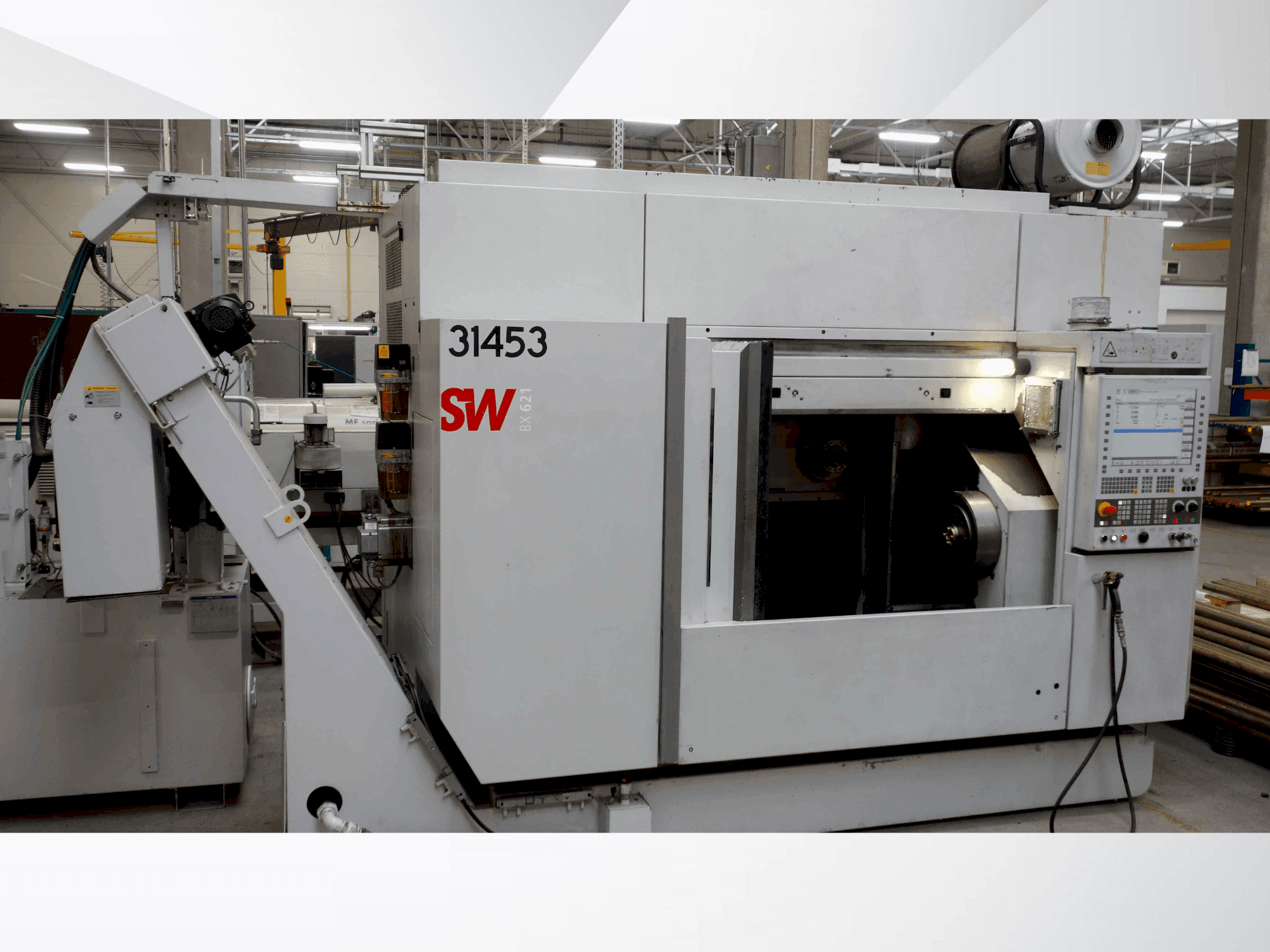 Makine SW BX 621 - Önden görünüm