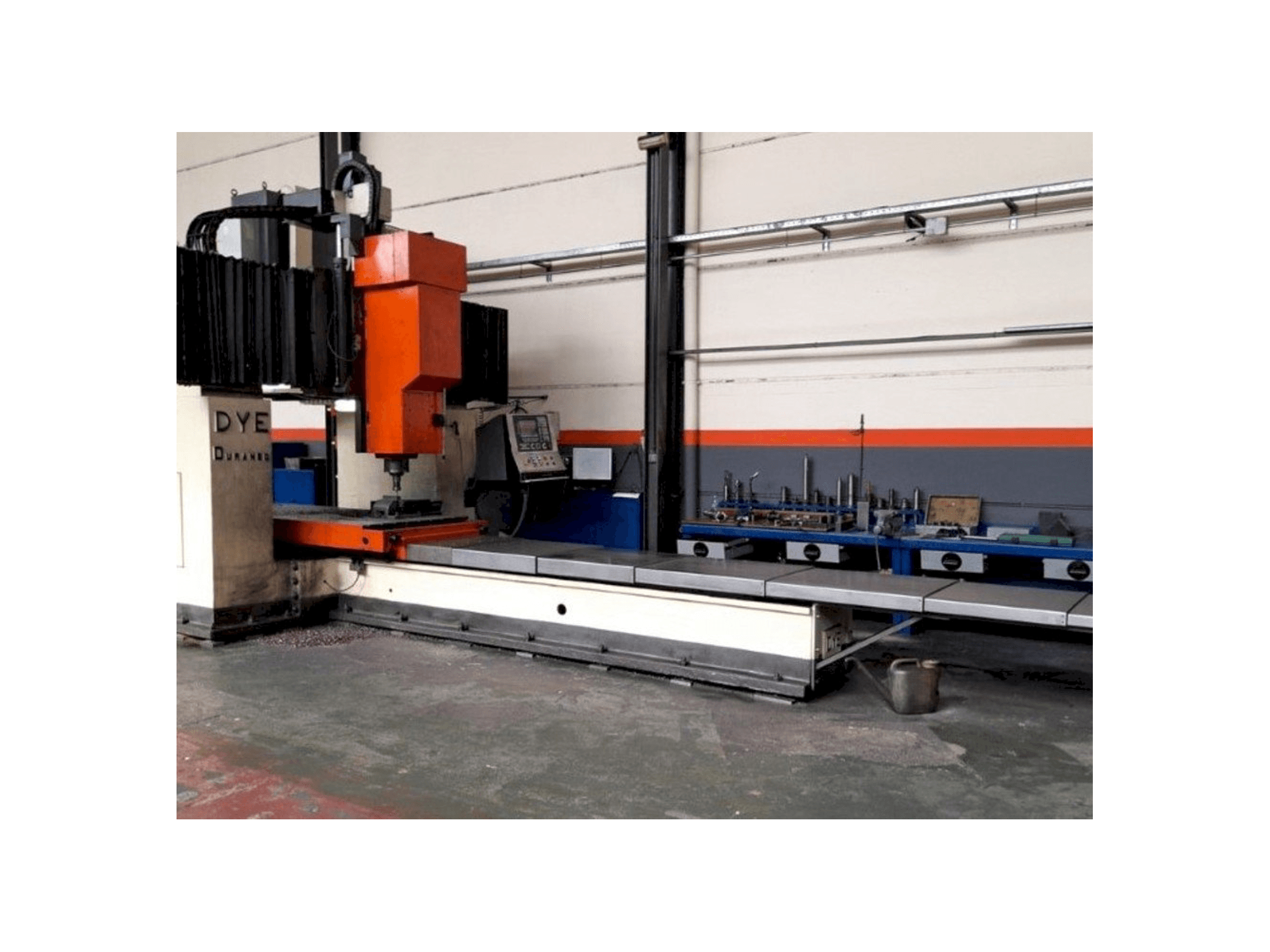 Makine DYE FD-3600 - Önden görünüm