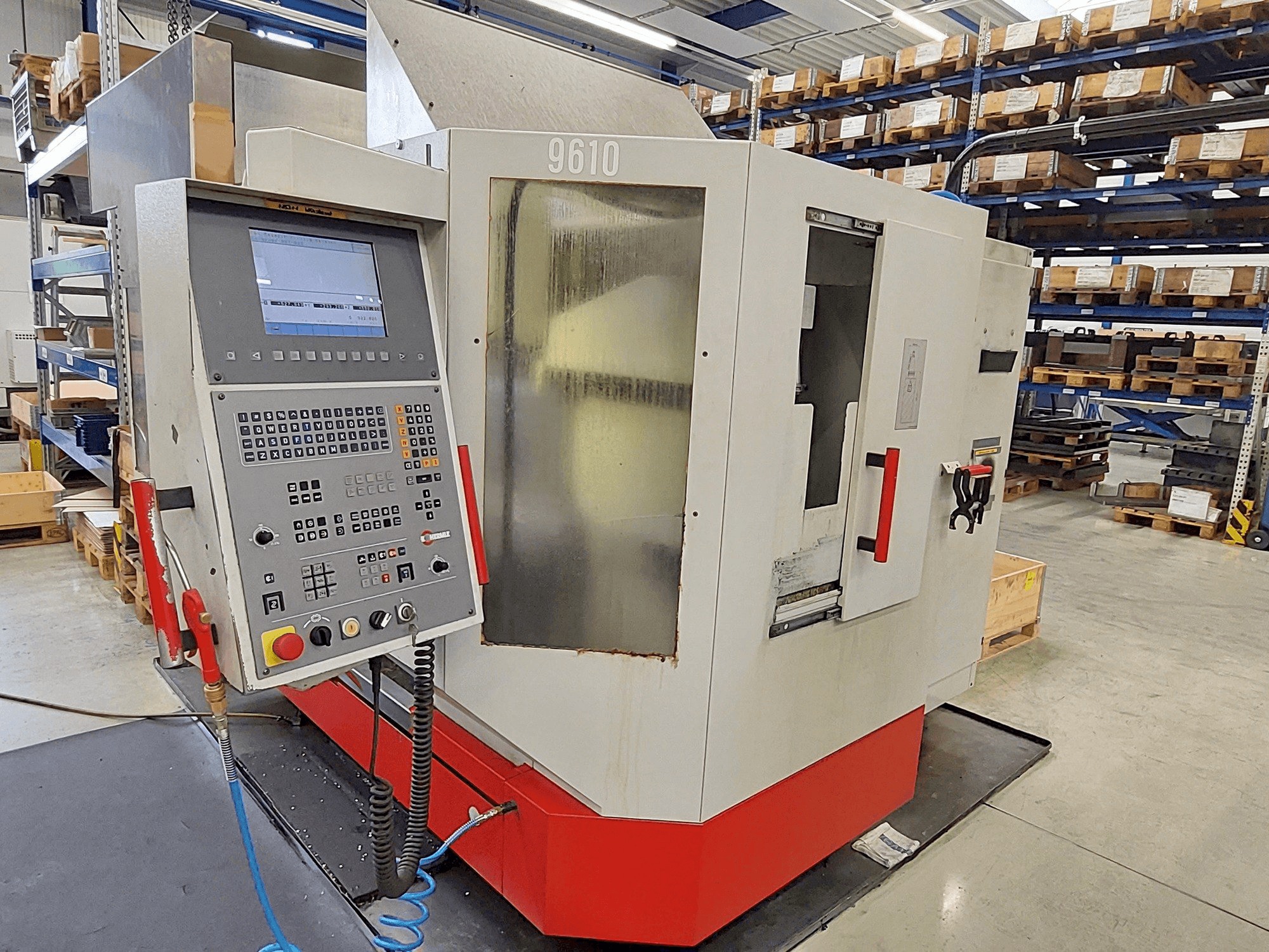 Makine HERMLE U 630 T - Önden görünüm