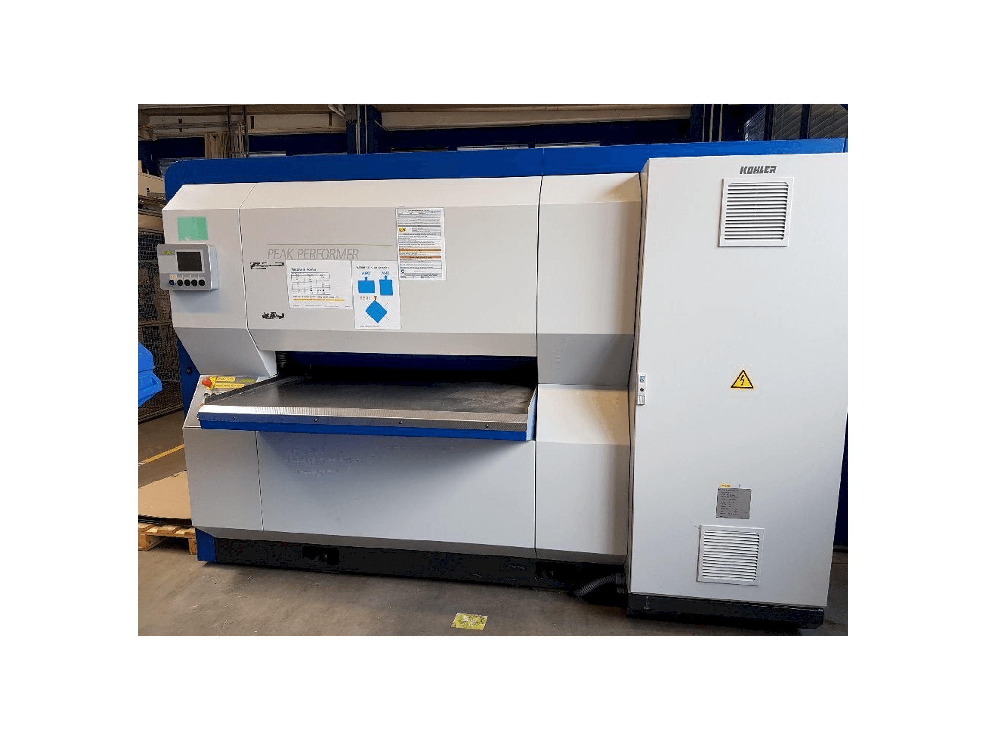 Makine KOHLER PEAK PERFORMER PG 40.1250/21 - Önden görünüm