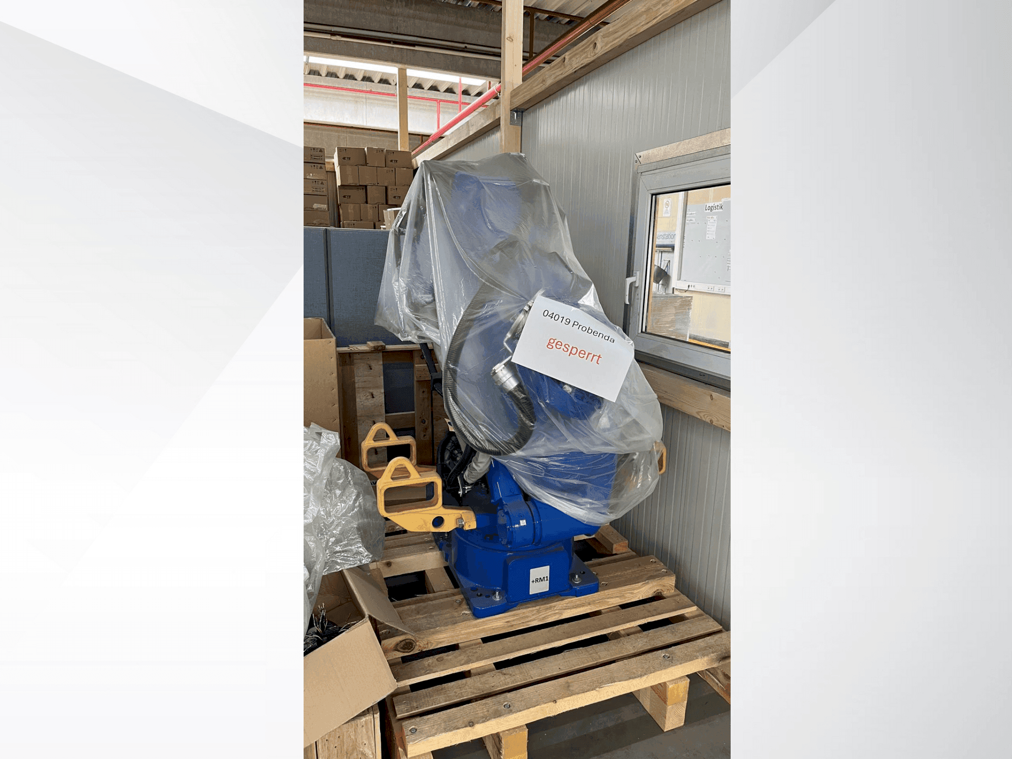 Makine Yaskawa GP180 - Önden görünüm